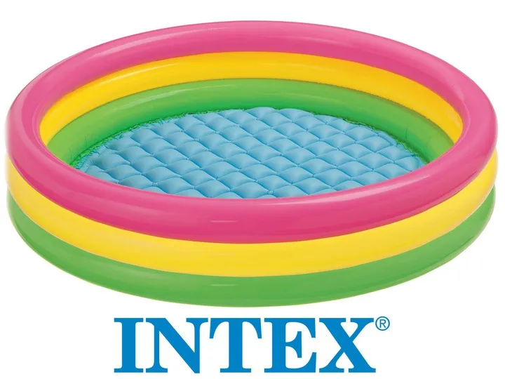 Inflatable Kiddie Pool 3 Colors 147 x 33 cm INTEX 57422 - 2