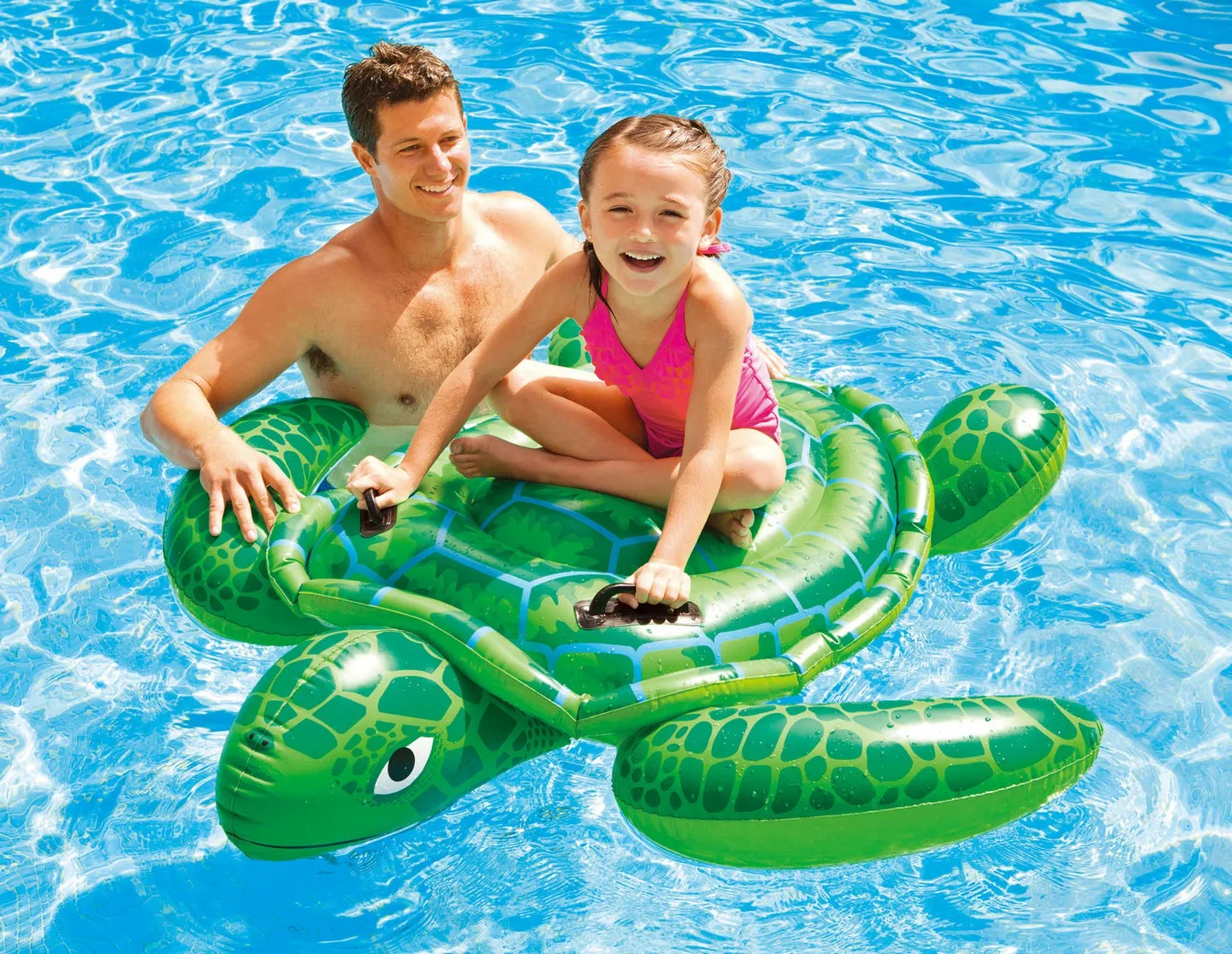 Turtle Inflatable Swimming Toy 150 x 127 cm INTEX 57524 - 5