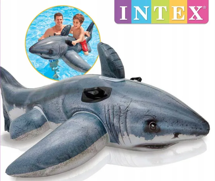 Inflatable Shark Toy 173 x 107 cm INTEX 57525 - 2