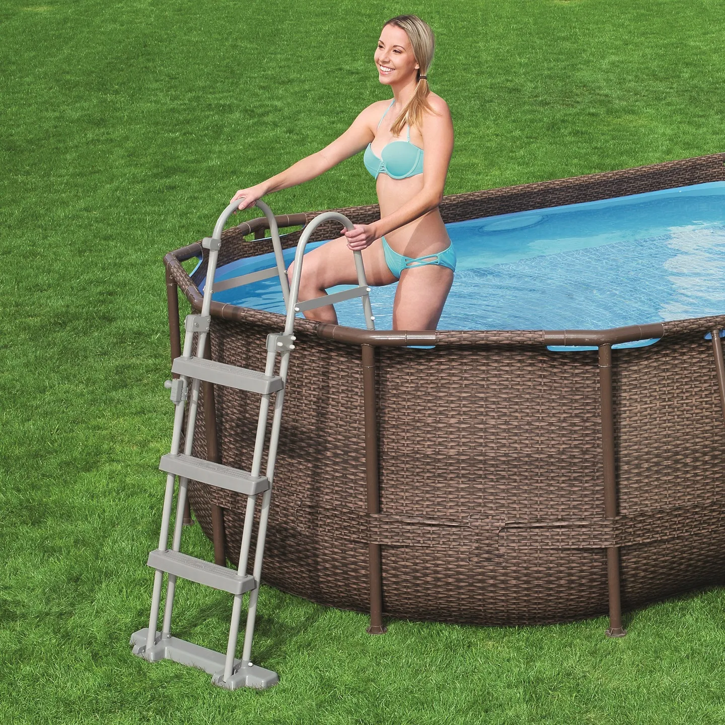 Safe Pool Ladder 107 cm Bestway 58330 - 6