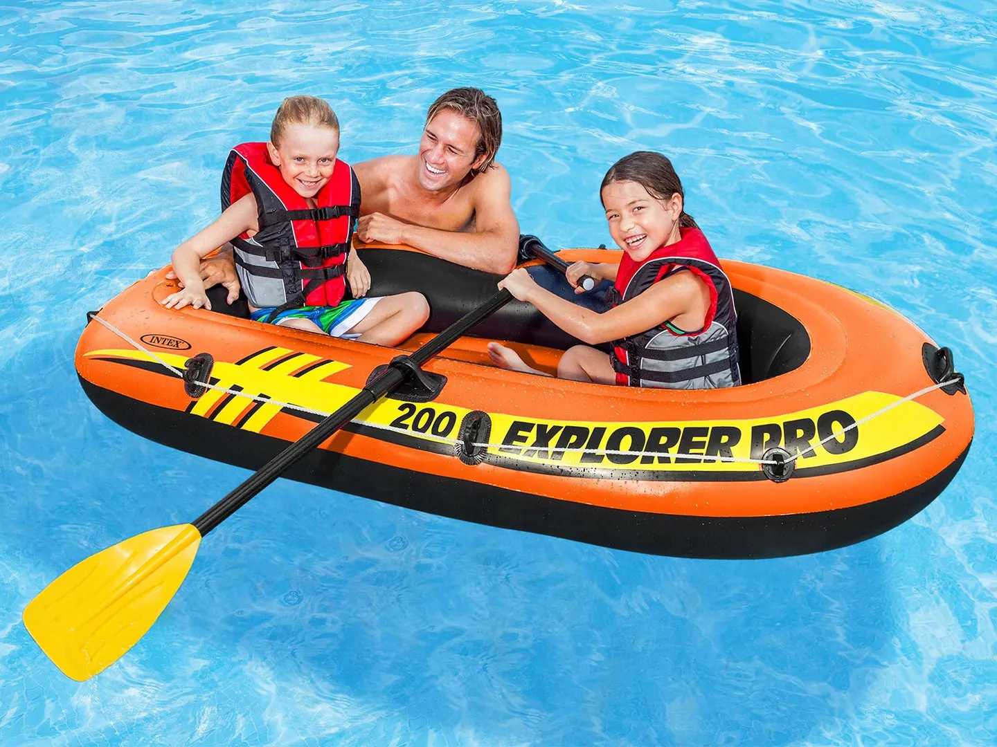 Intex Explorer PRO 200 Inflatable Boat 196 x 102 x 33 cm 58356 - 3