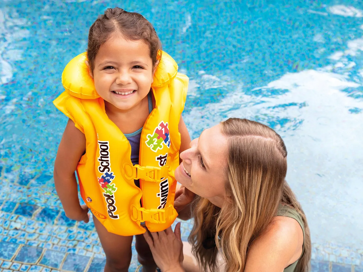 Swimming Learning Vest INTEX 58660 - 3