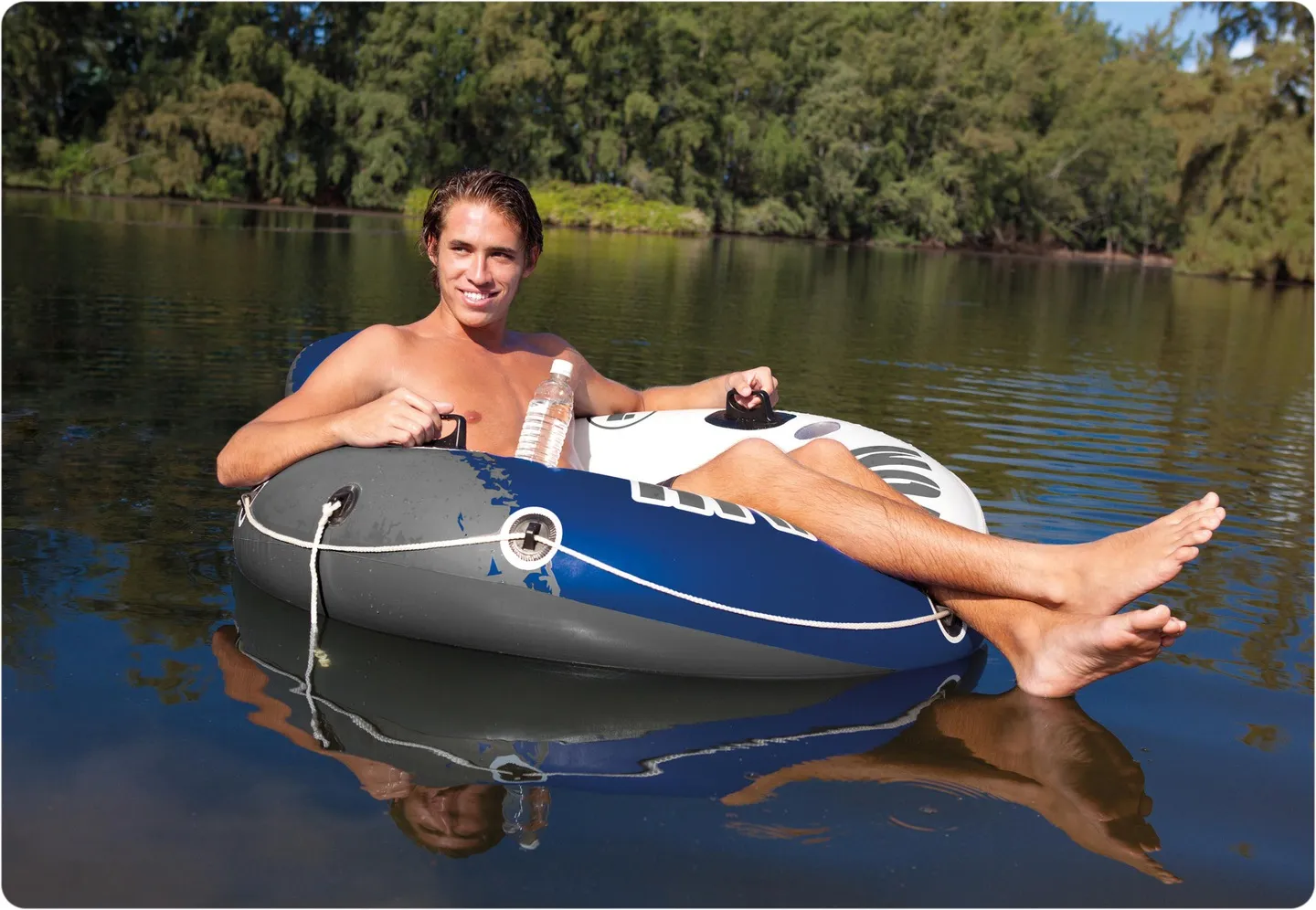 Inflatable Swimming Chair Ring 135 cm INTEX 58825 - 3
