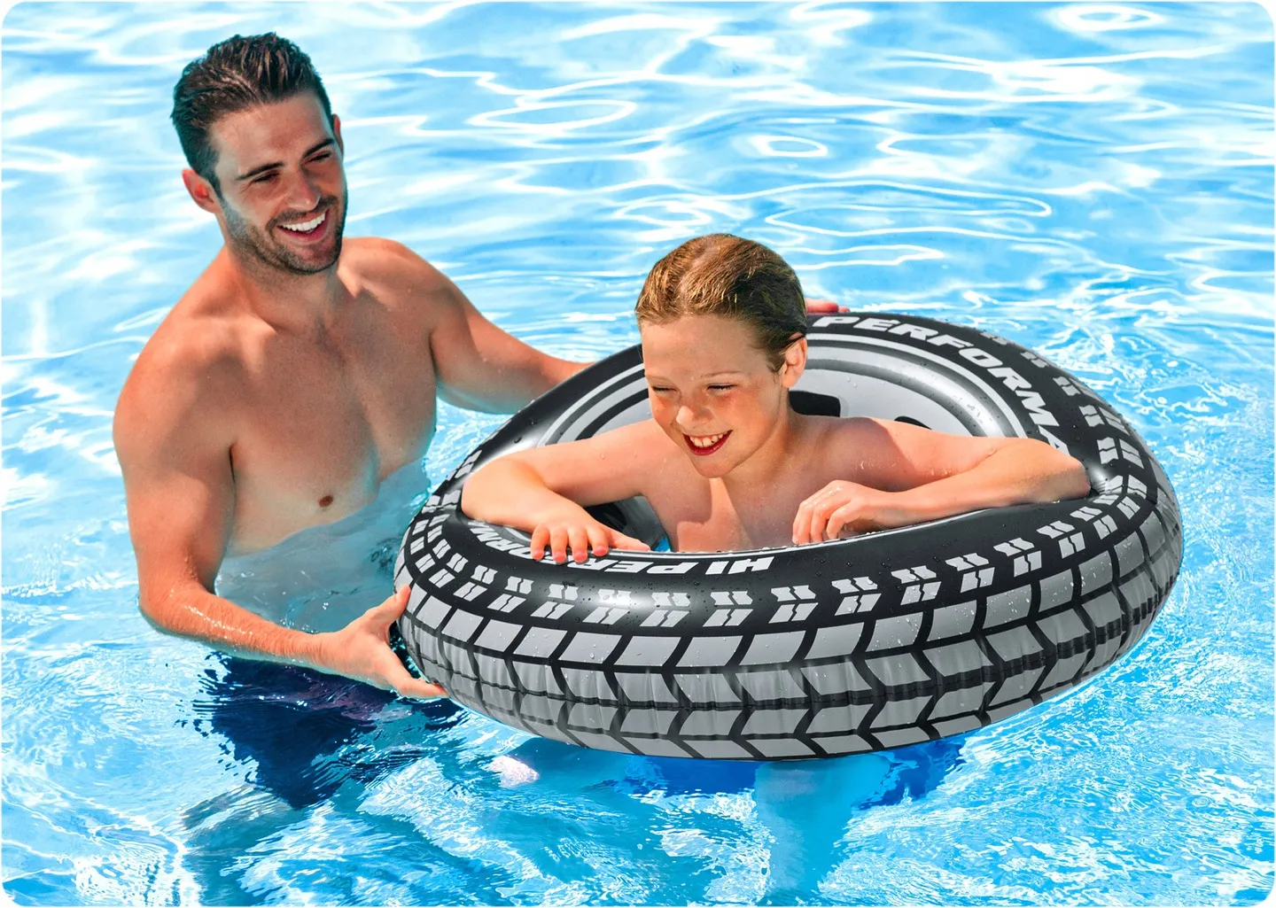 Swimming Ring - tire diameter 91 cm INTEX 59252 - 3