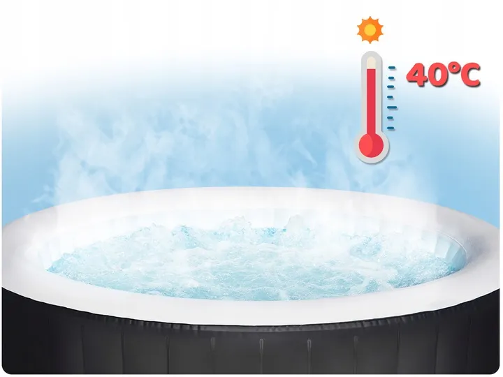 Inflatable Hot Tub Lay-Z Miami 4-Person Bestway 60001 - 4