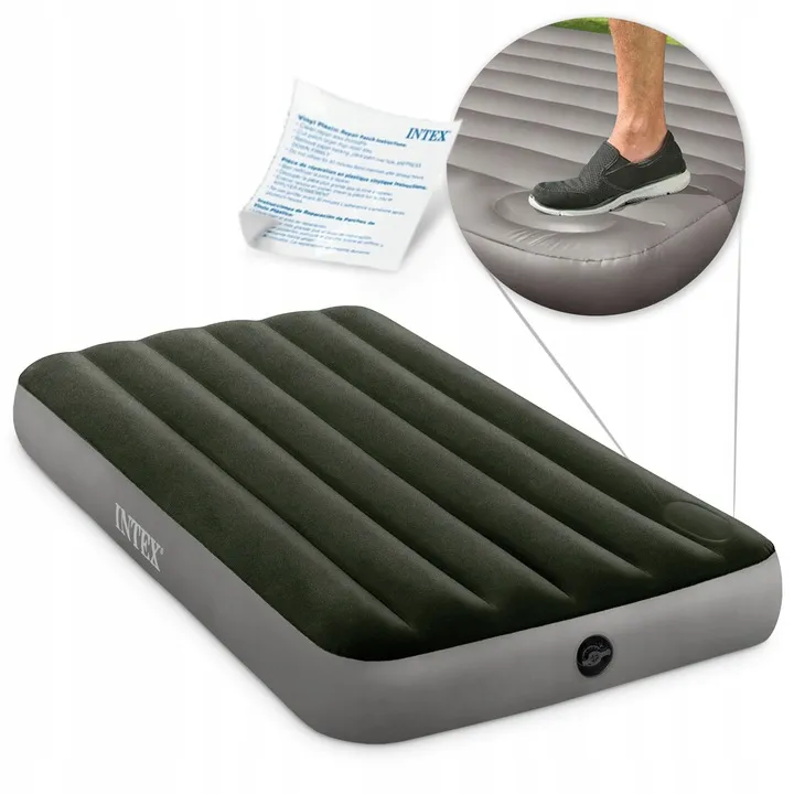 Inflatable airbed 191 x 99 x 25 cm with built-in foot pump INTEX 64761 - 2