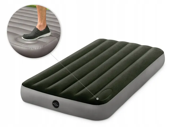 Inflatable airbed 191 x 99 x 25 cm with built-in foot pump INTEX 64761 - 9