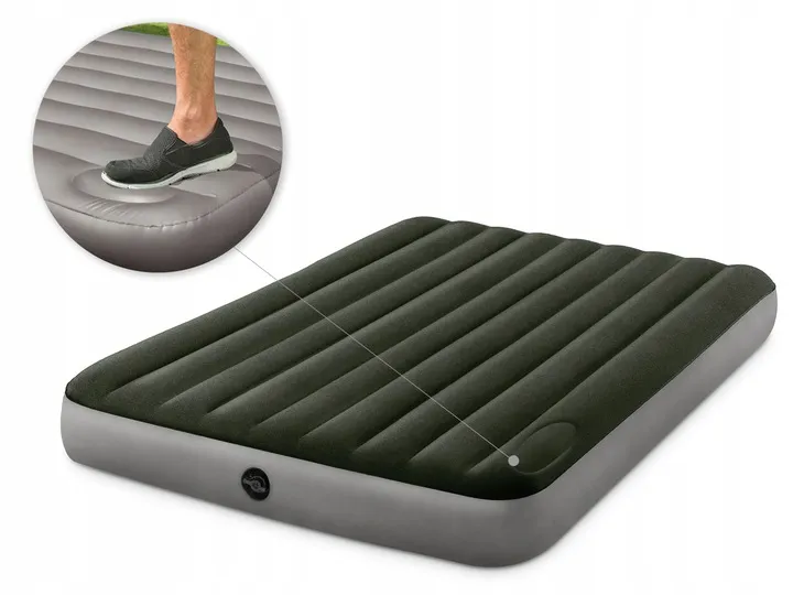 INTEX 64763 Inflatable Airbed with Built-in Foot Pump - 9