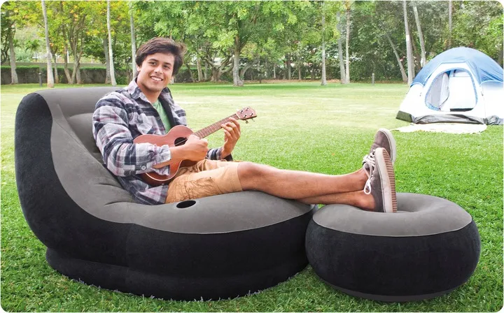 Inflatable Armchair + Footstool 130 x 99 x 76 cm INTEX 68564 - 3