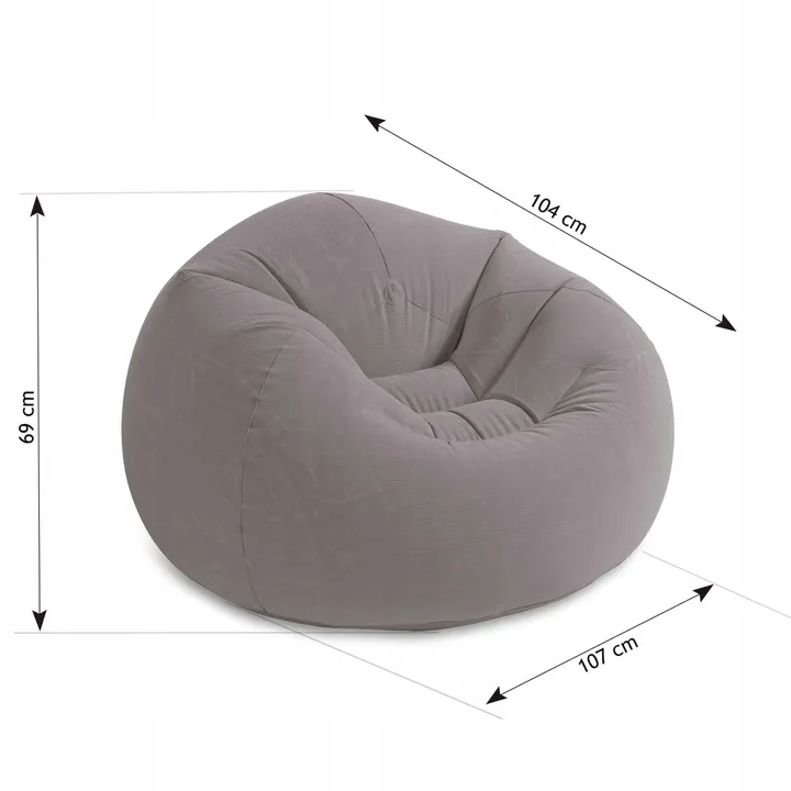 Inflatable armchair bean bag pouf INTEX 68579 - 5