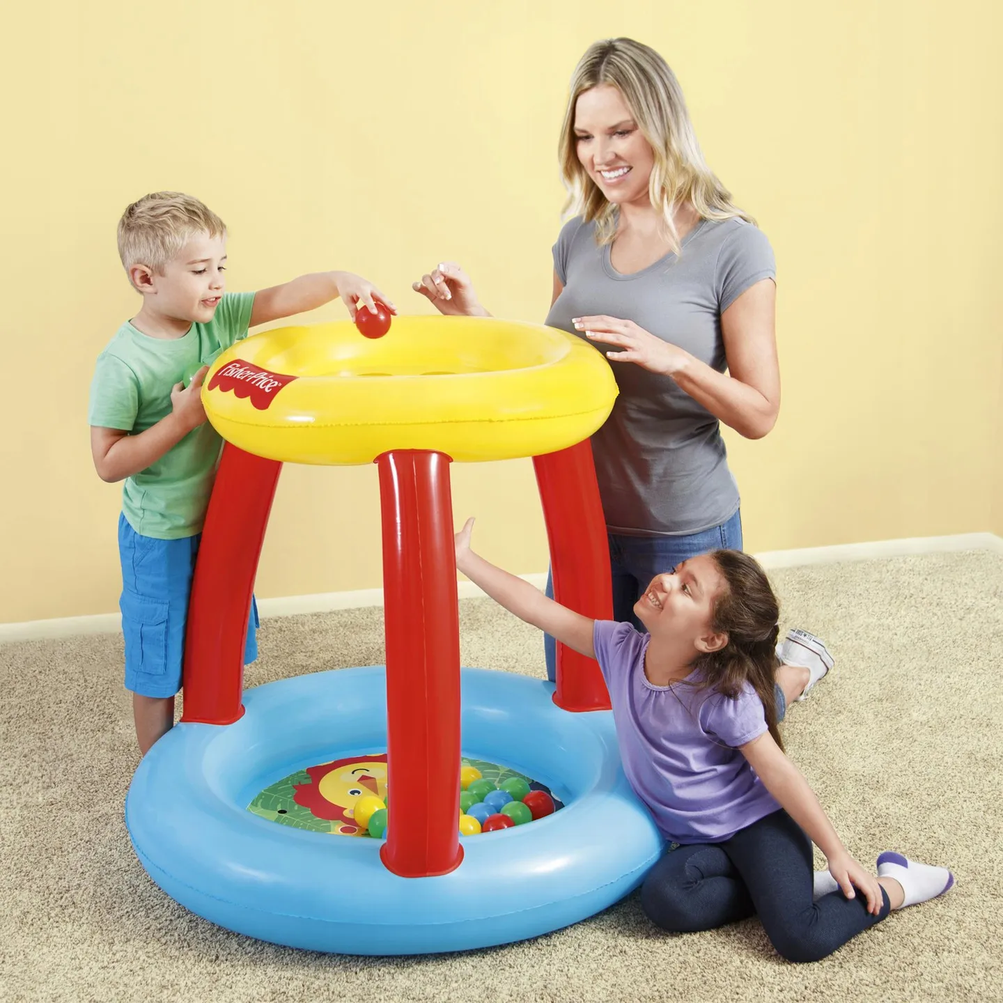 Fisher Price+ Playpen with Balls Bestway 93541 - 3