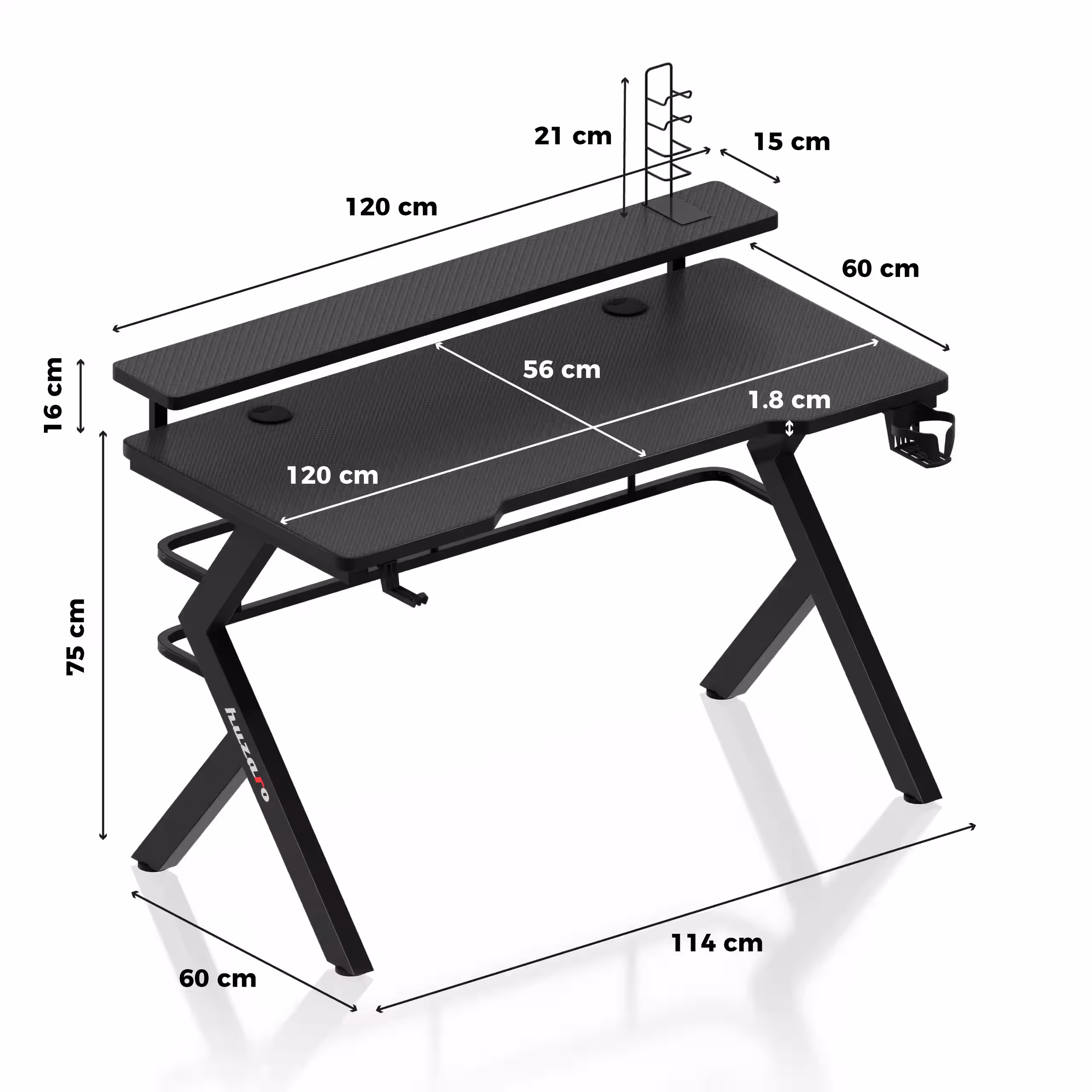Dimensions front