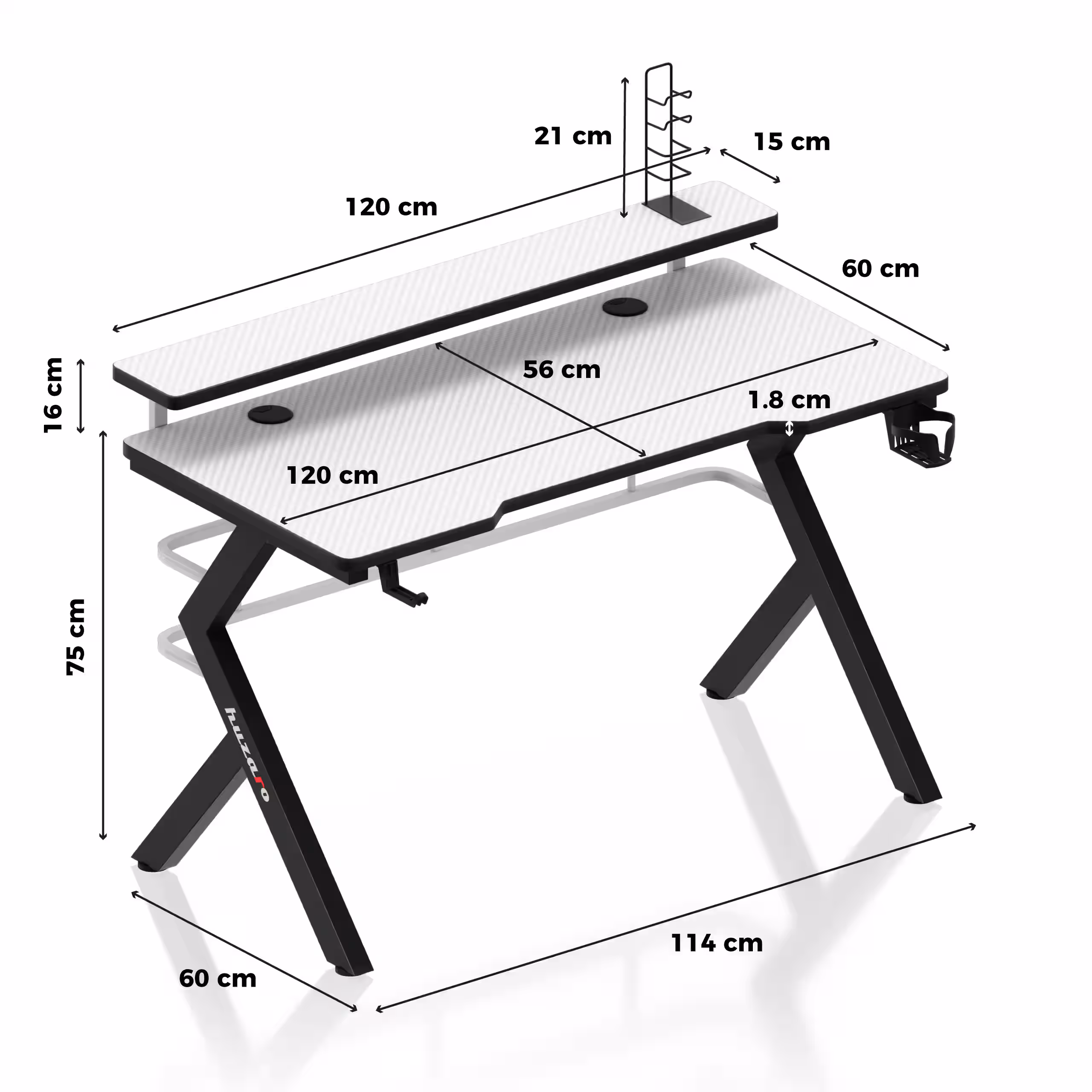 Dimensions front