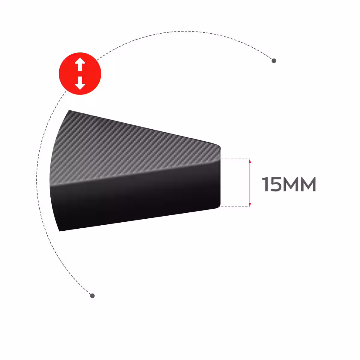 Huzaro Hero 7.0 tabletop thickness