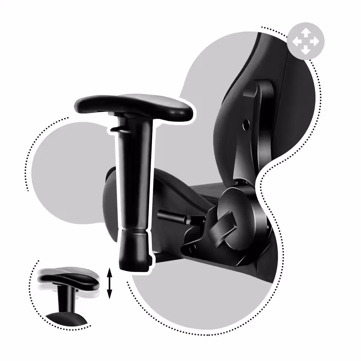 Armrest of Ranger 6.0 chair
