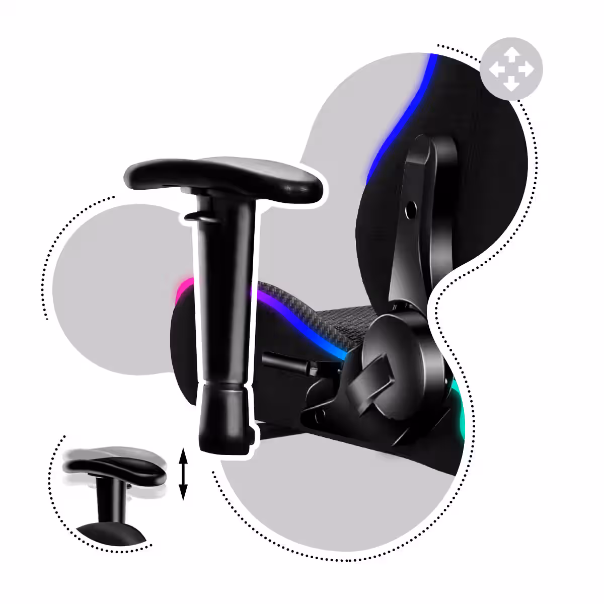 Armrest of Ranger 6.0 chair