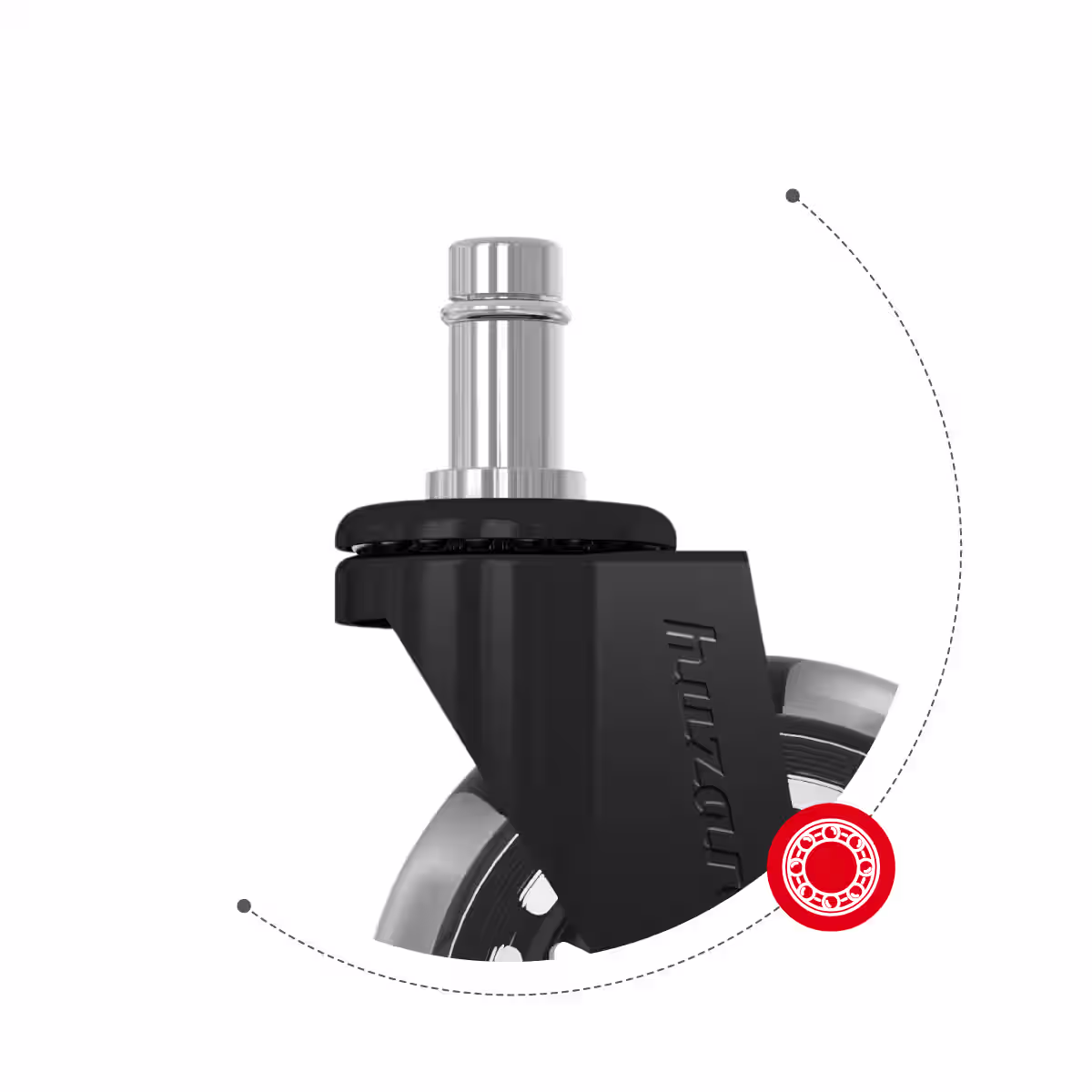 Reliability and durability of Huzaro Casters 2.0 bearings