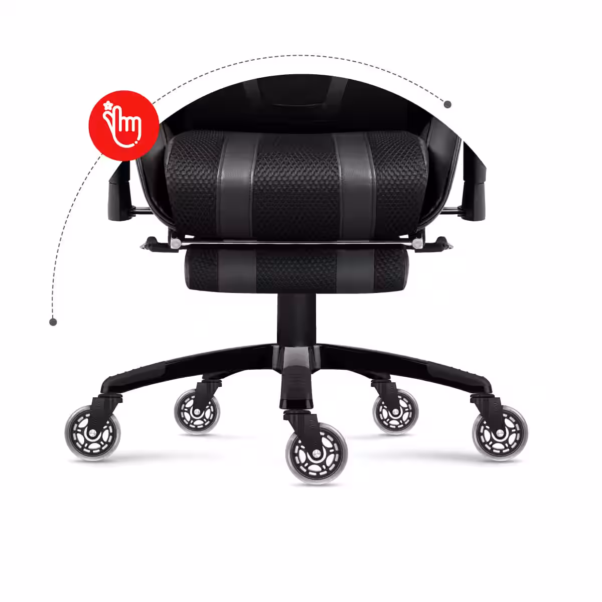 Casters 2.0 Black wheels 5 pcs