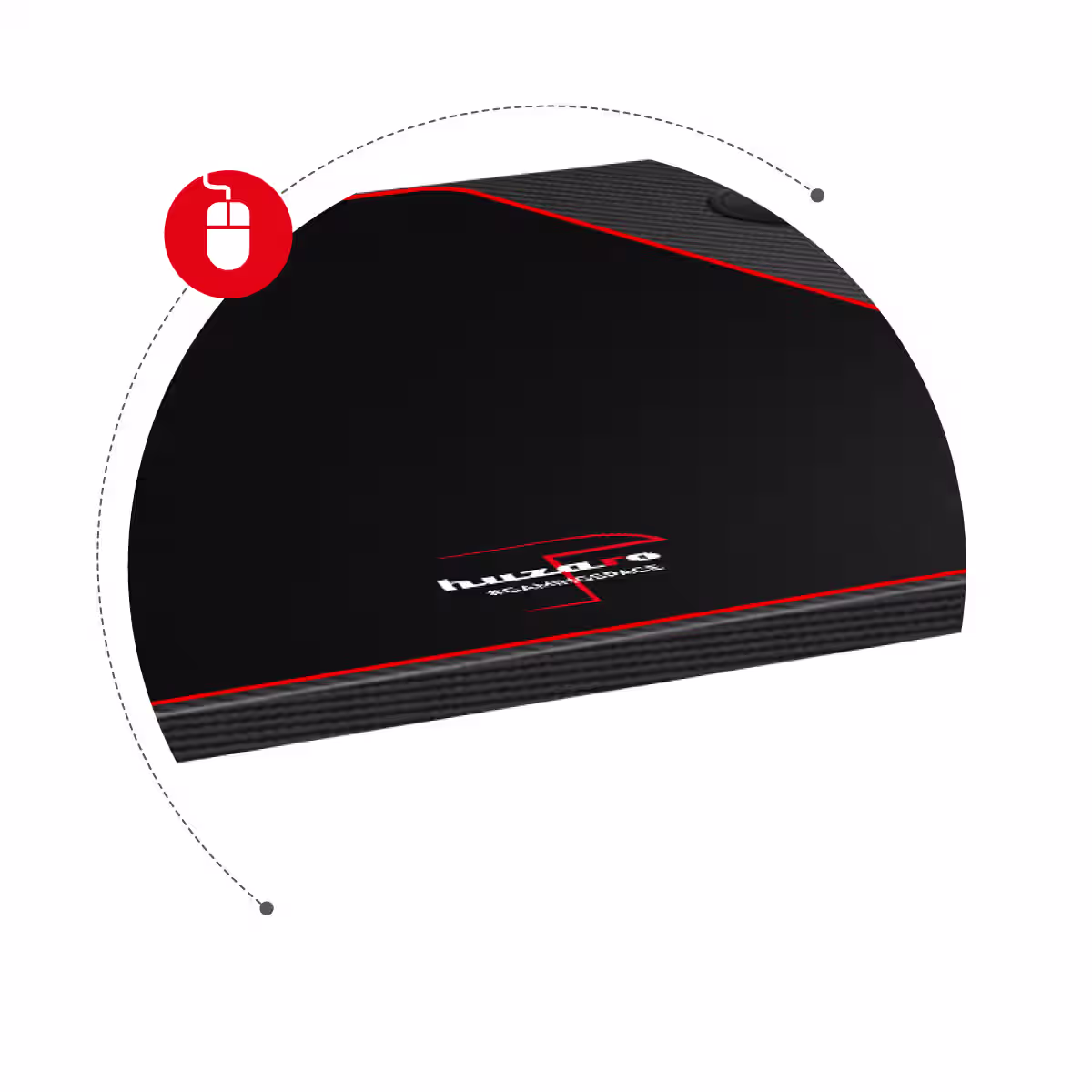 Desktop mat included