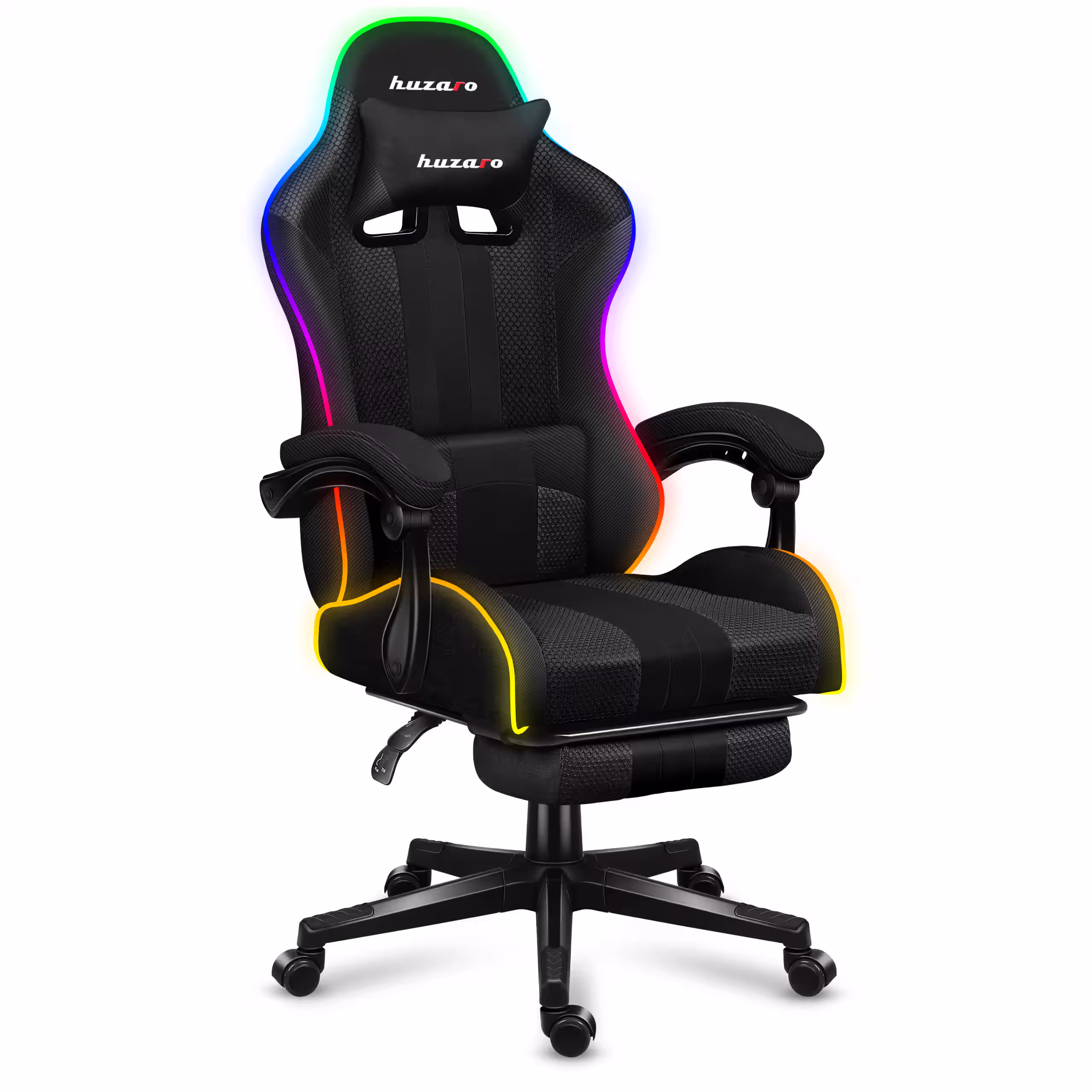 Right angle view of Huzaro Force 4.7 RGB Mesh