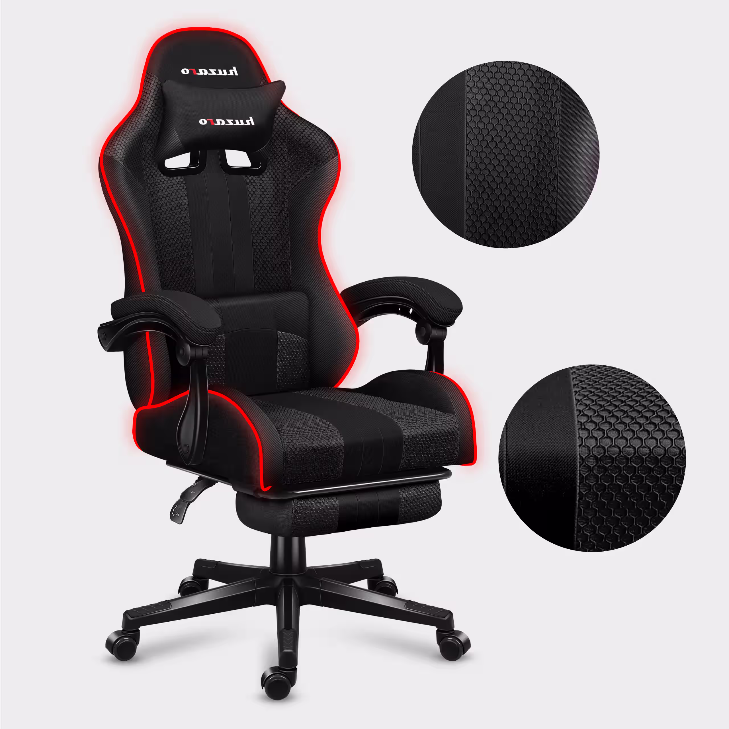 Materials in the Force 4.7 RGB Mesh chair