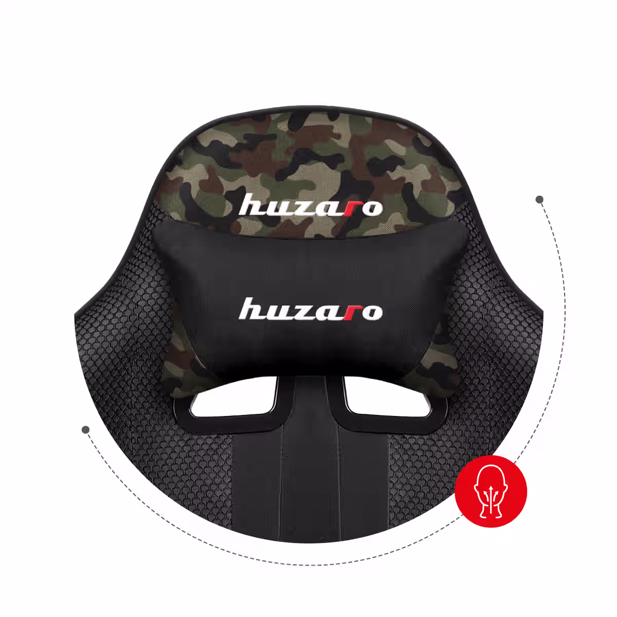 Lumbar pillow for Huzaro Force 4.7 Camo Mesh gaming chair