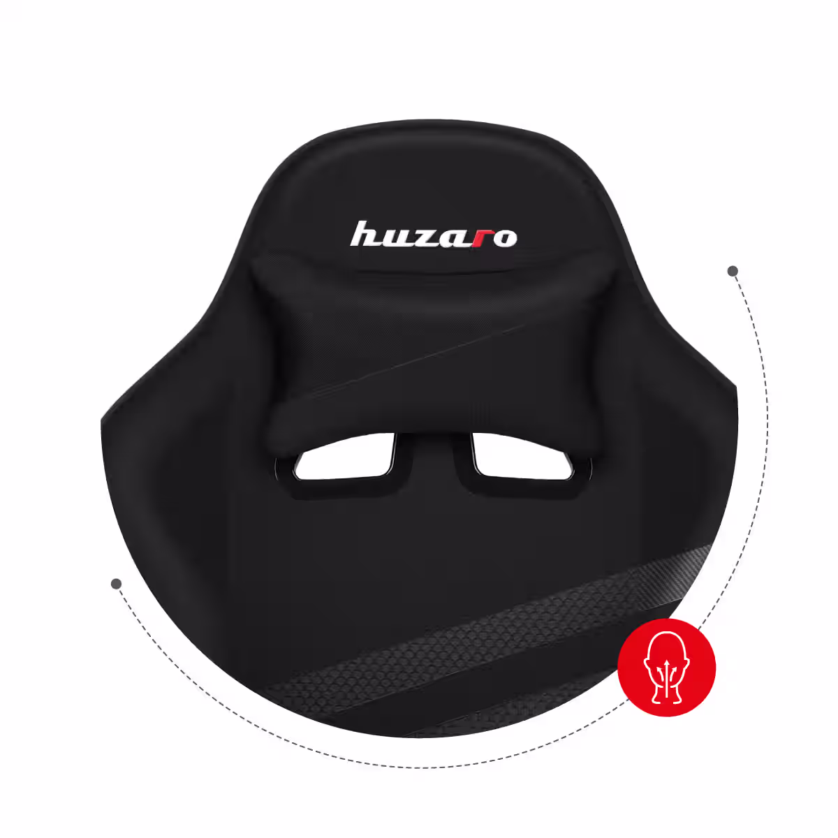 Removable headrest in Force 4.4 gaming chair