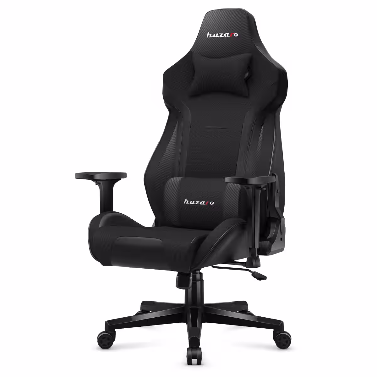 Left angle of Huzaro Force 7.6 Black gaming chair