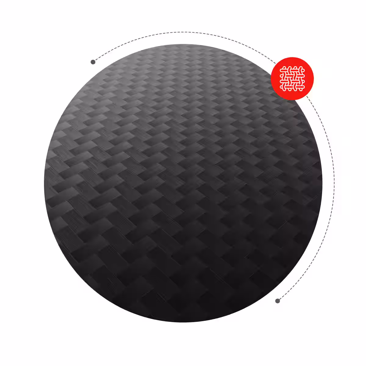 Carbon-look desktop Hero 3.3