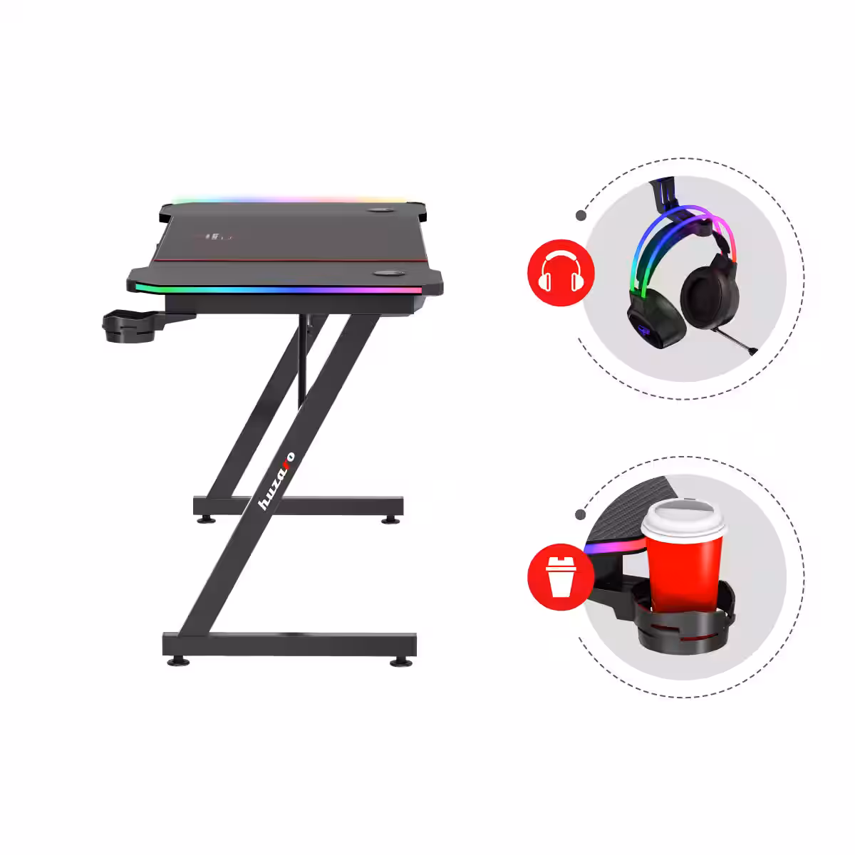 Headphone and cup holder Hero 3.3