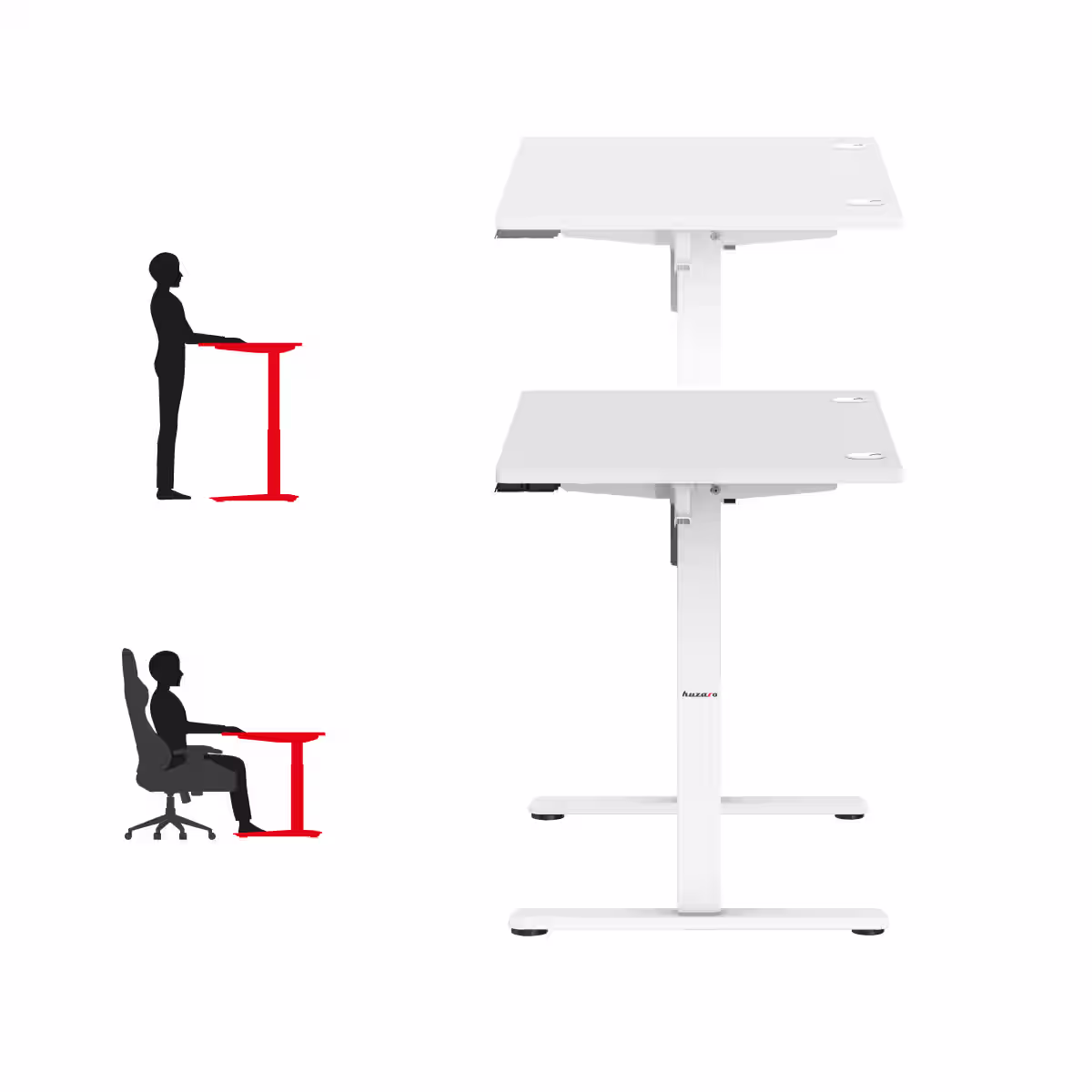 Desk with adjustable desktop height Hero 7.9