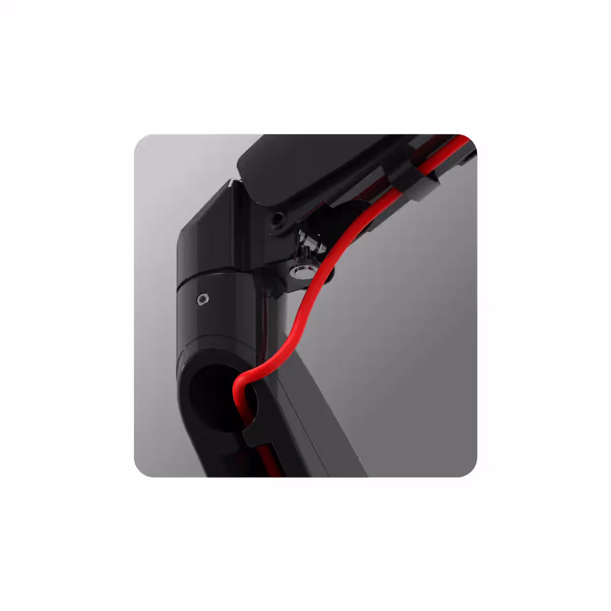 Cable management in the Motion 2.2 mount