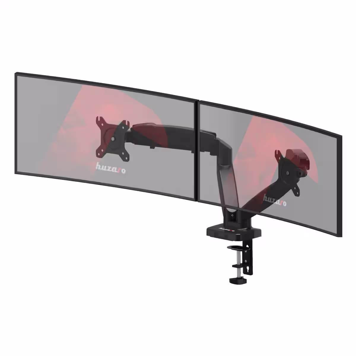 Monitor positioning on the Motion 2.2 mount
