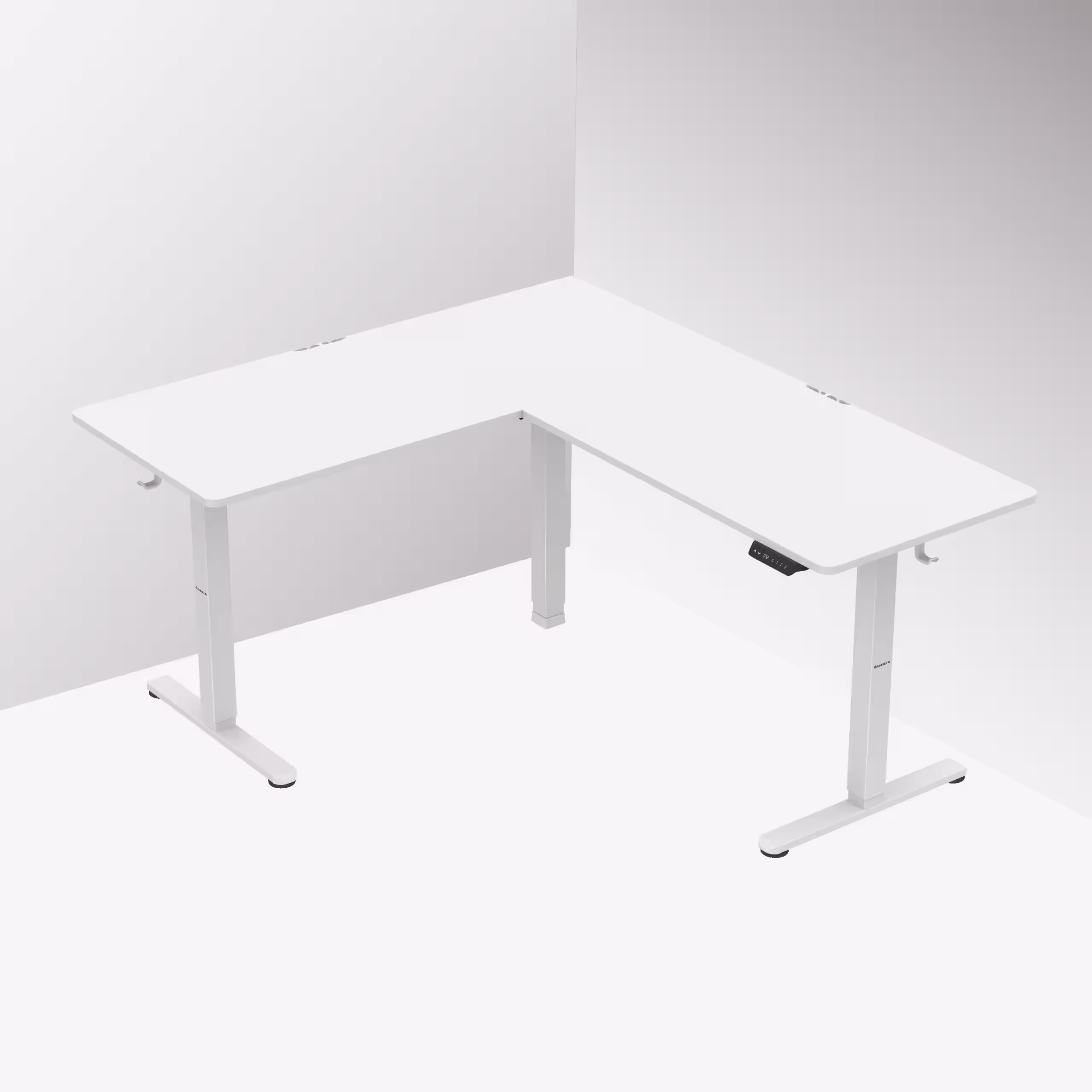 Top view of the Huzaro Hero 9.5 gaming desk