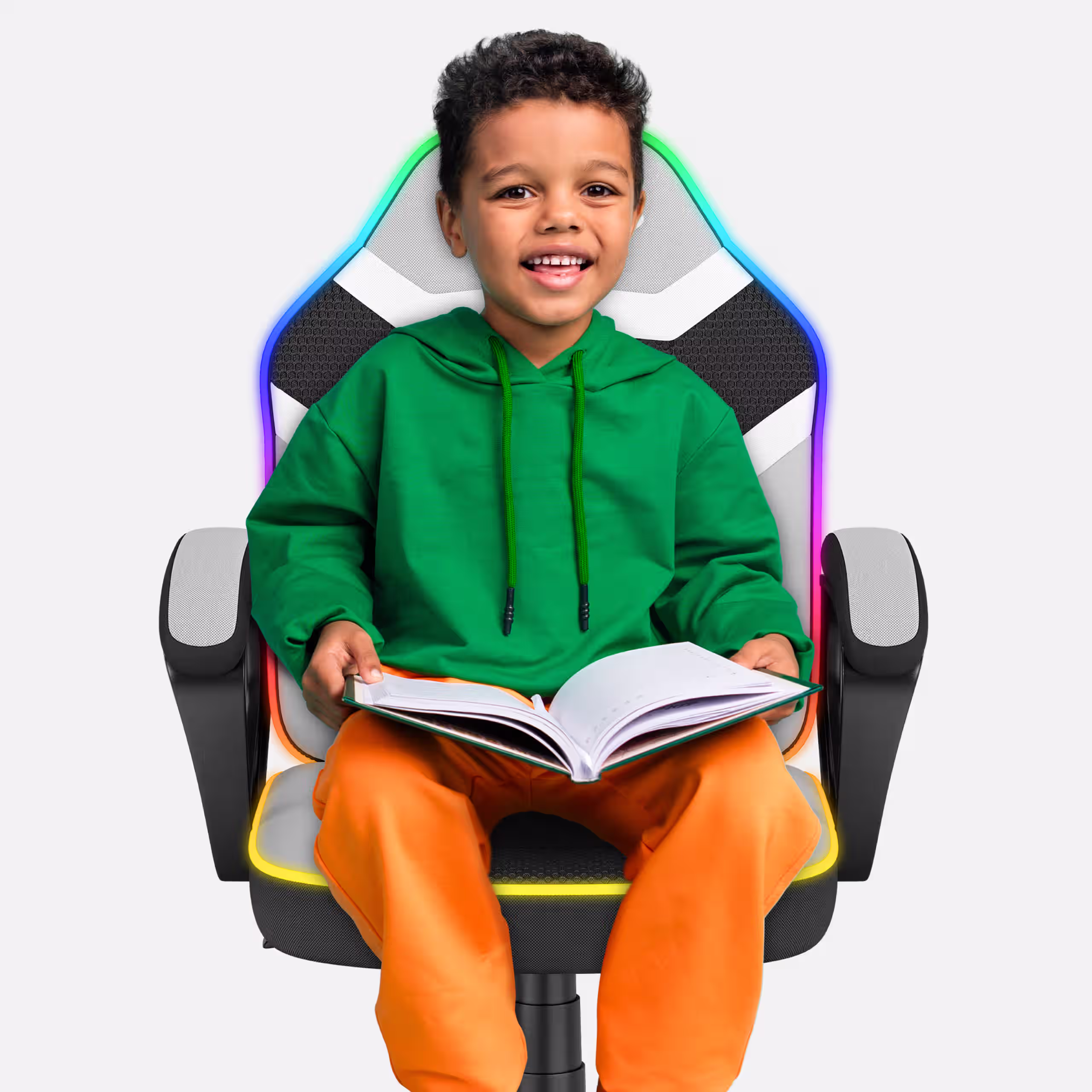 Front of the gaming chair