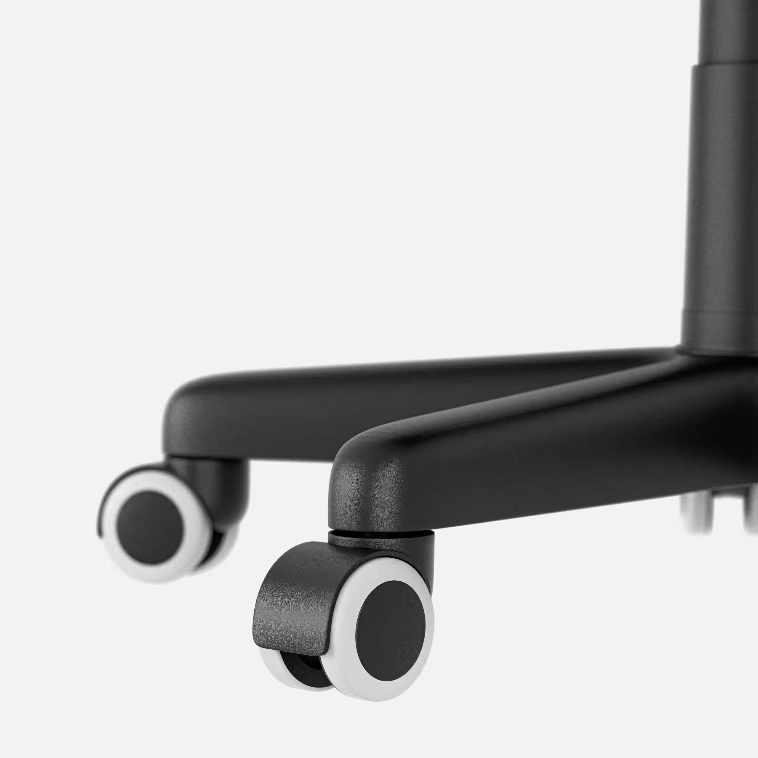 Quiet chair wheels