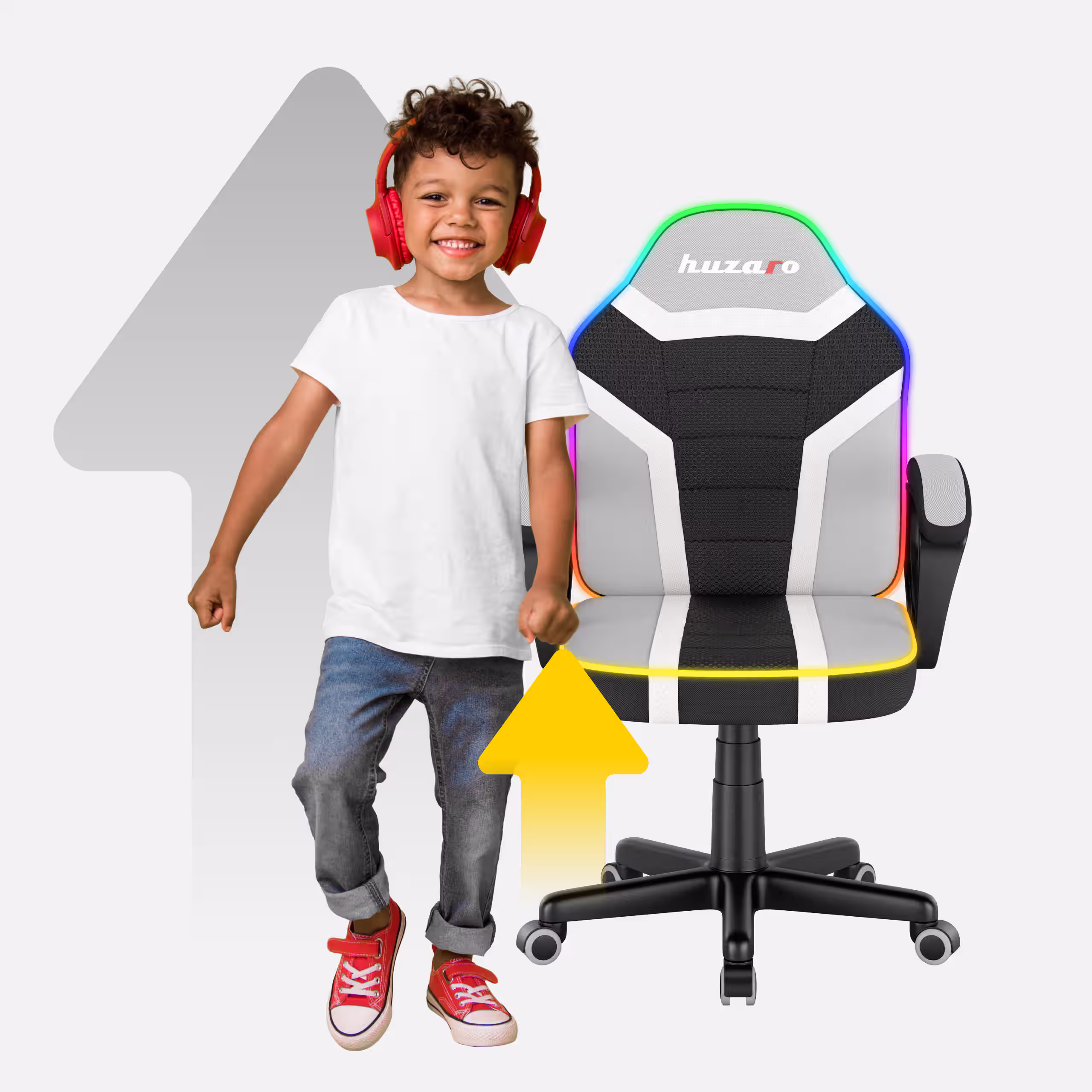 Front of the gaming chair for children Huzaro Ranger 1.0 pixel