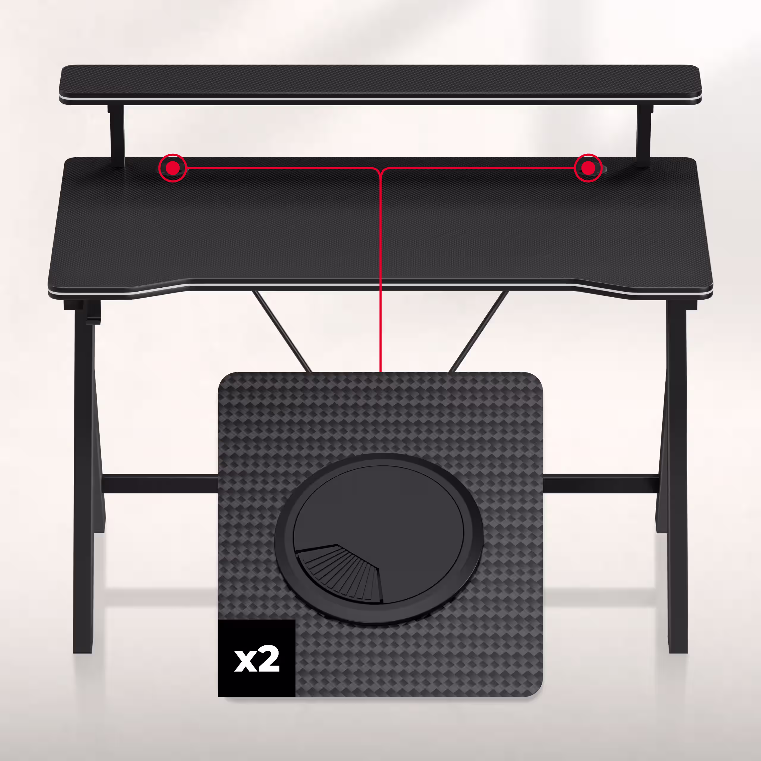 Cable holes Hero 1.9