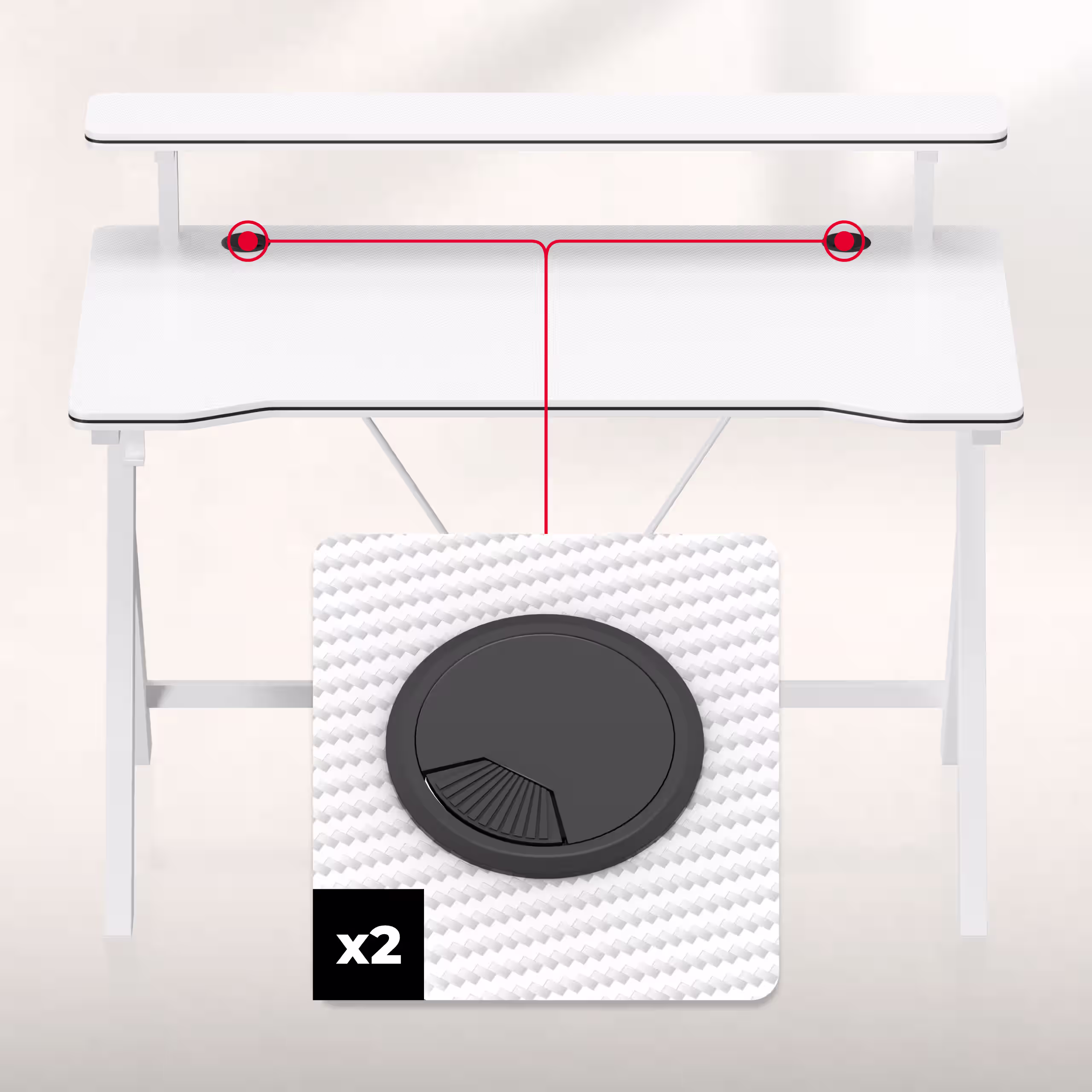 Cable holes Hero 1.9