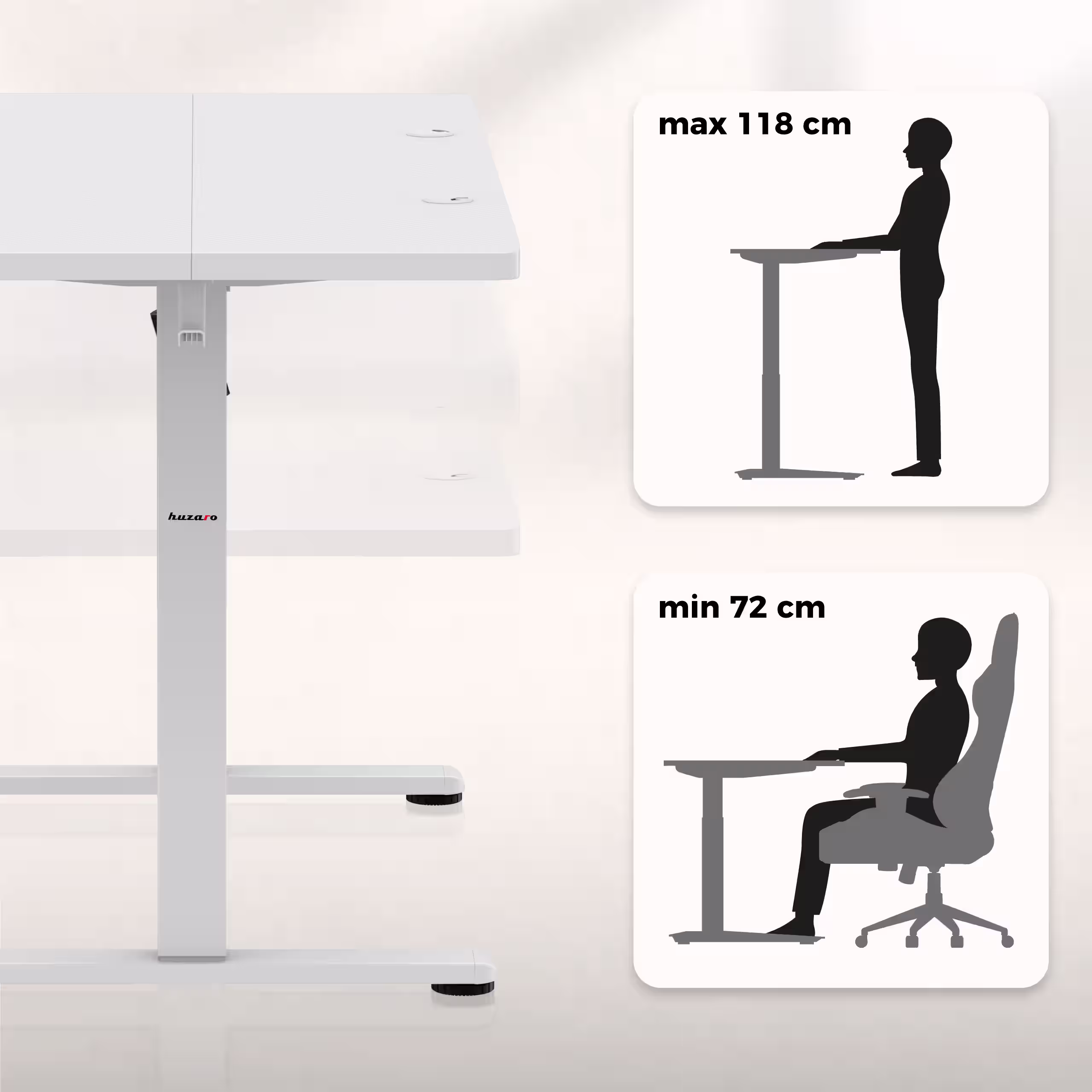 hero 8.1 sitting and standing work