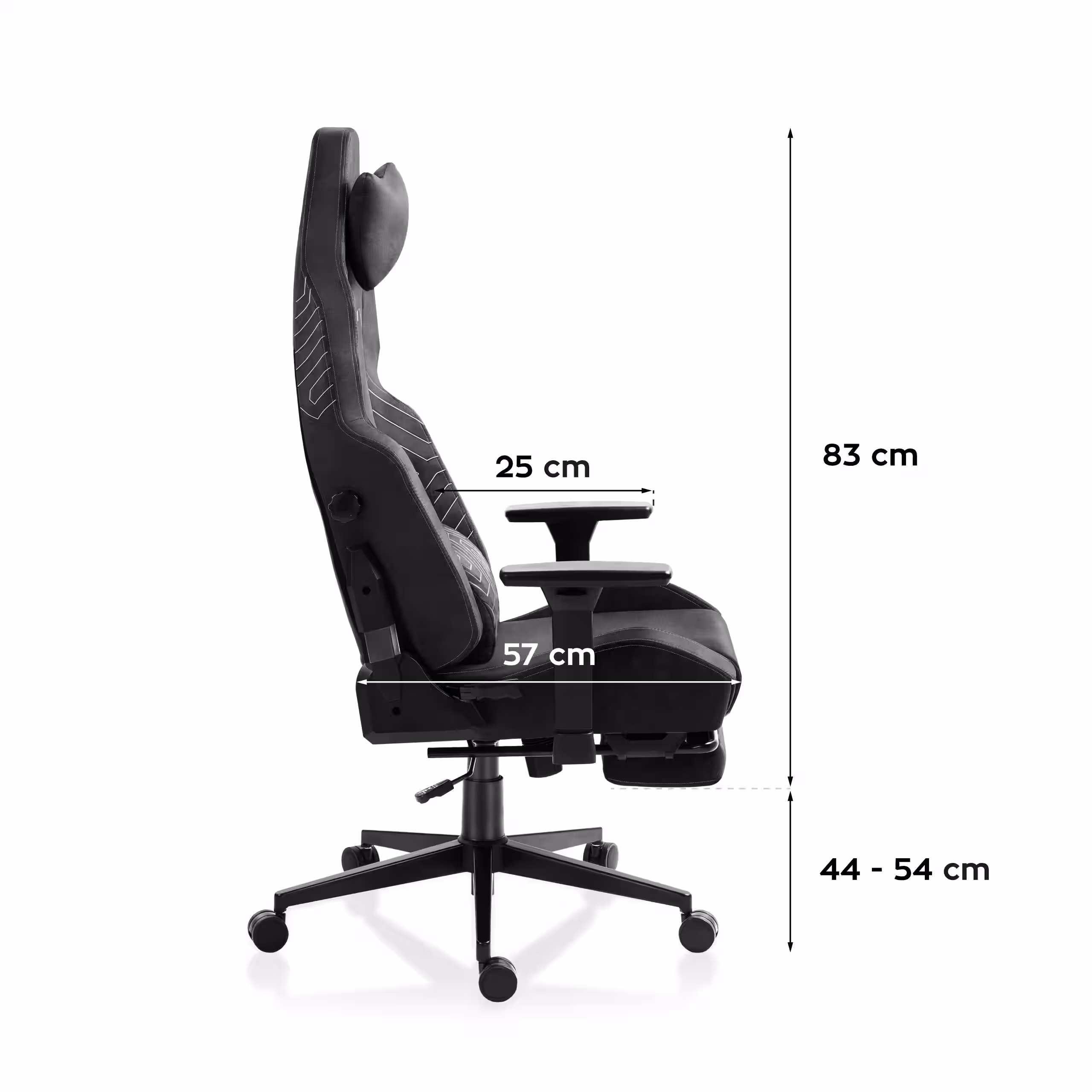 Huzaro Force 8.1 chair dimensions - 2