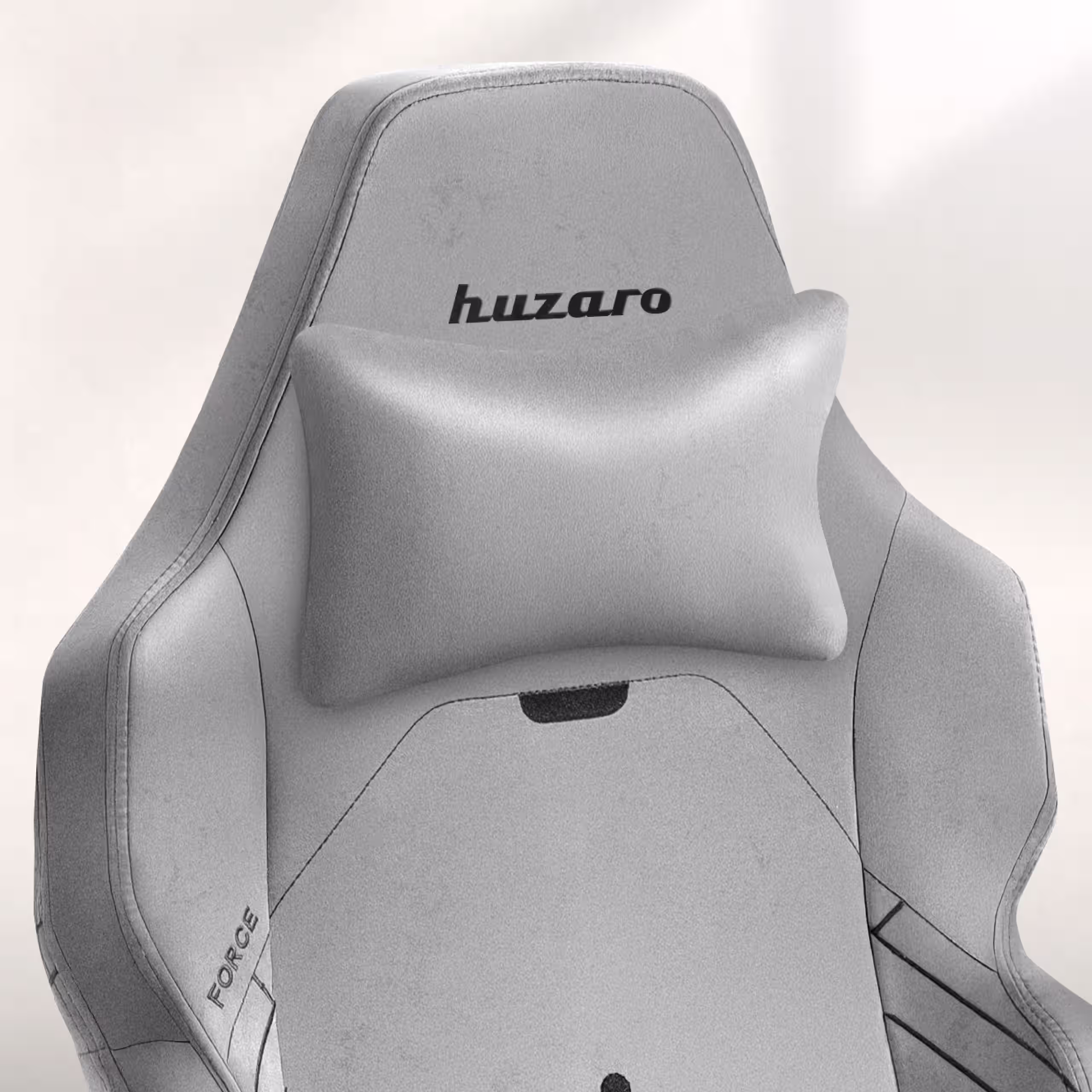 Integrated headrest with cushion