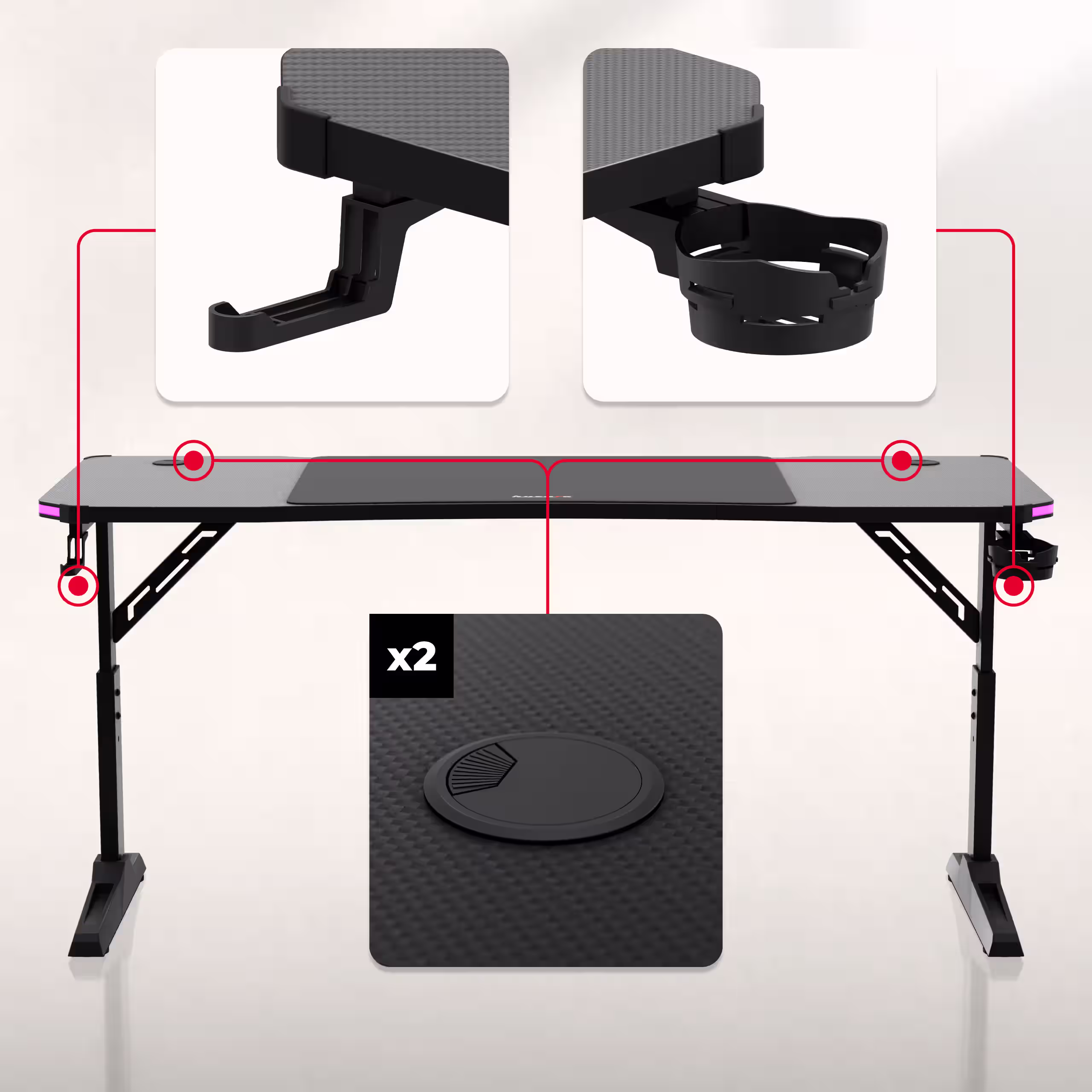 Hero 4.6 holders and extras