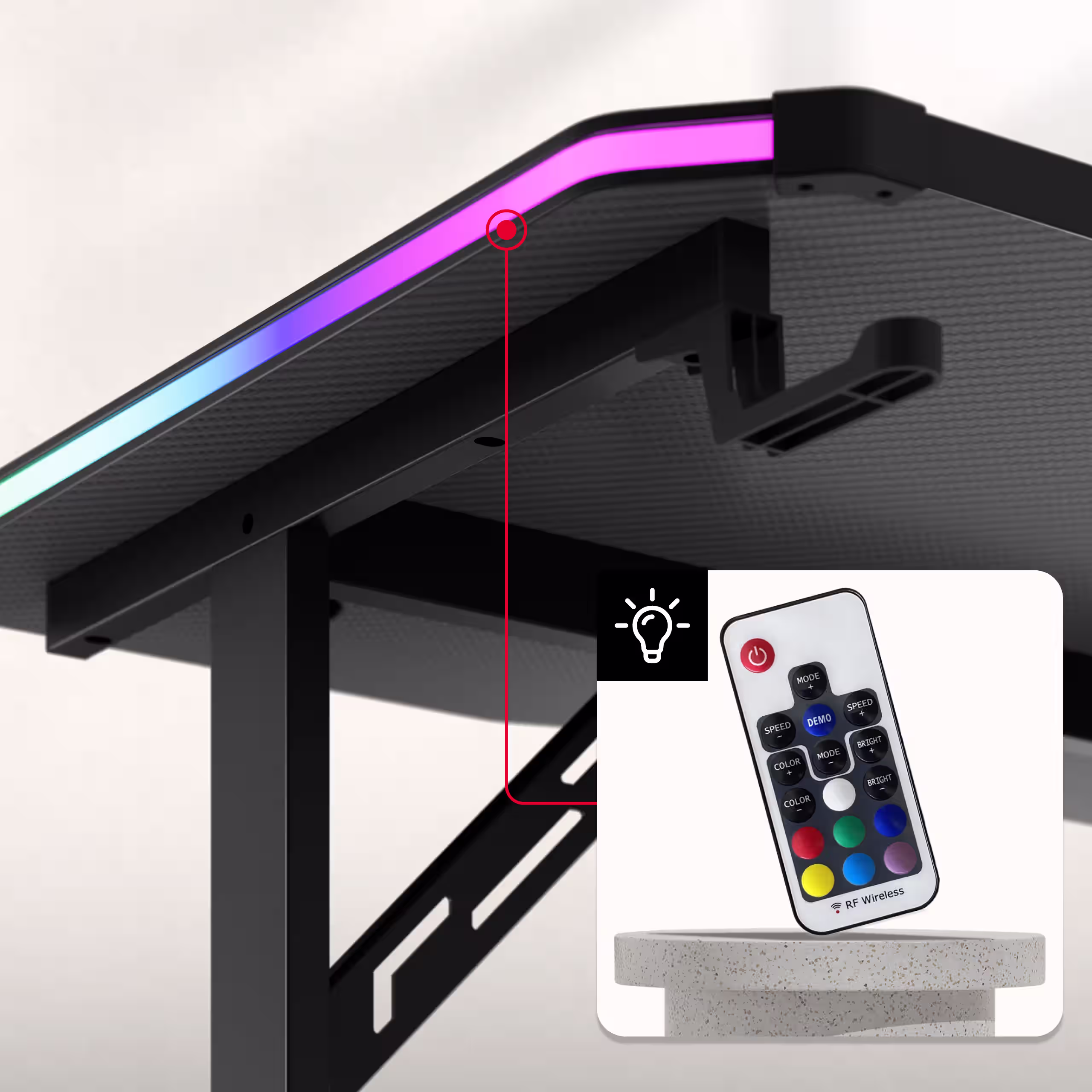 Hero 4.6 RGB lighting