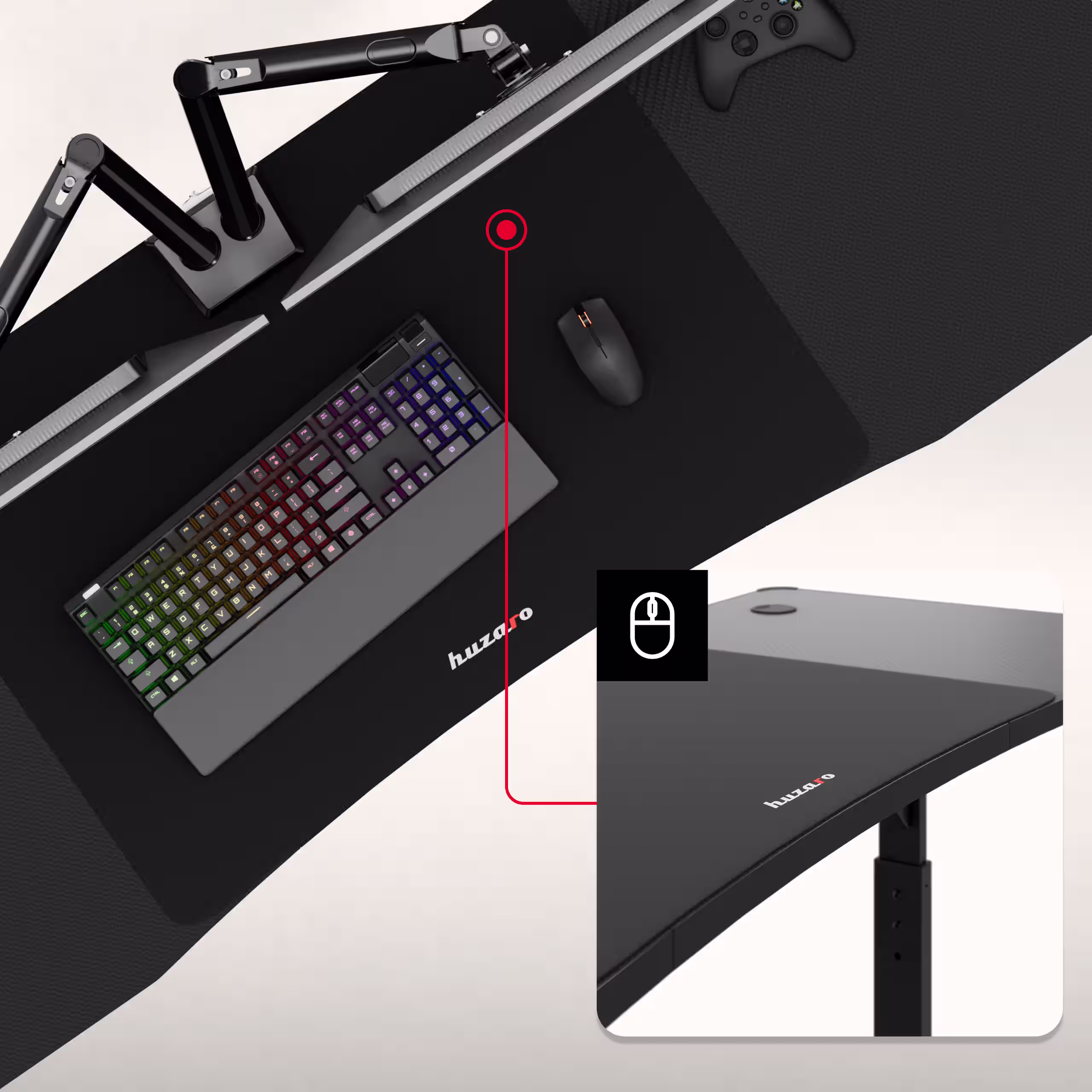Hero 4.6 mouse pad