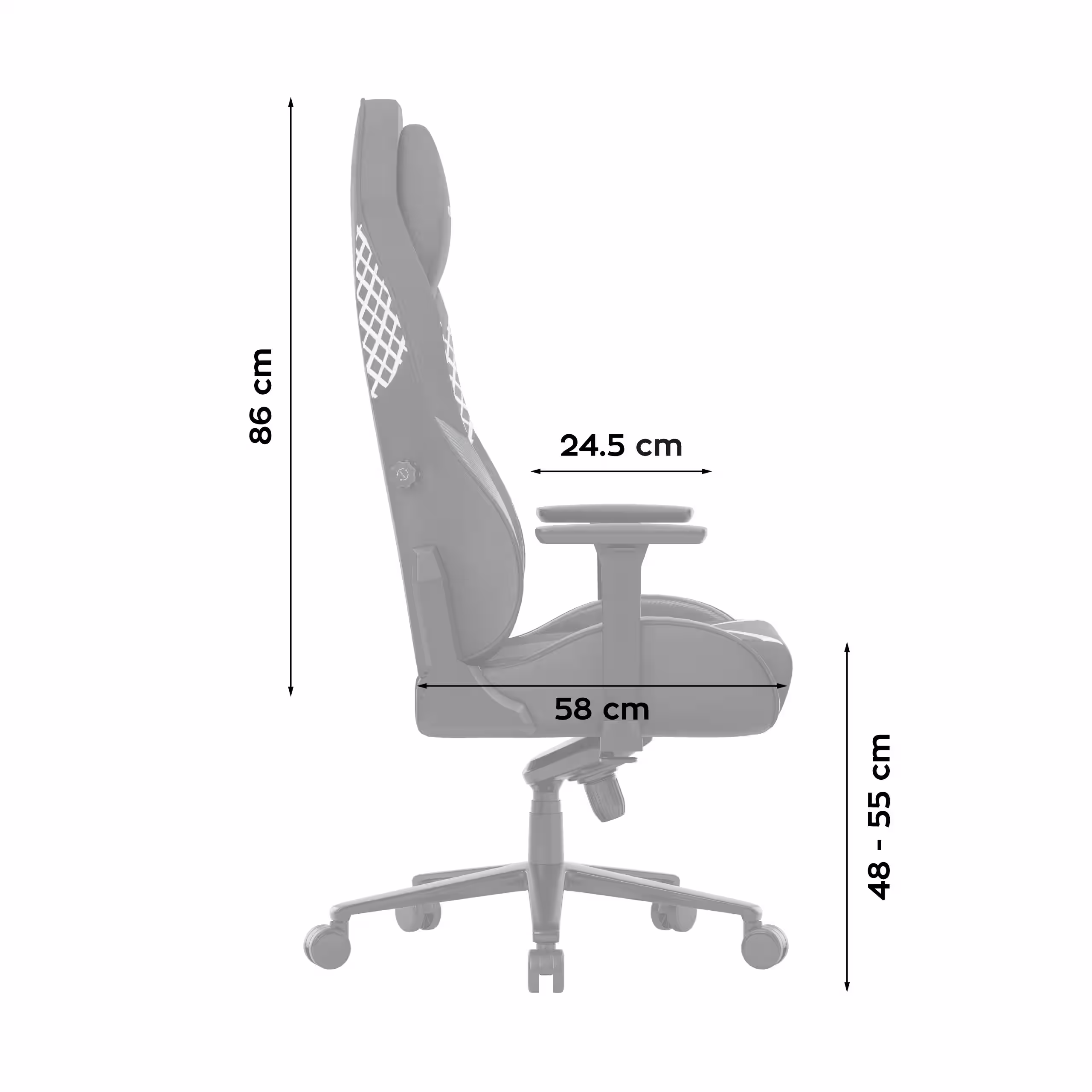 Dimensions side
