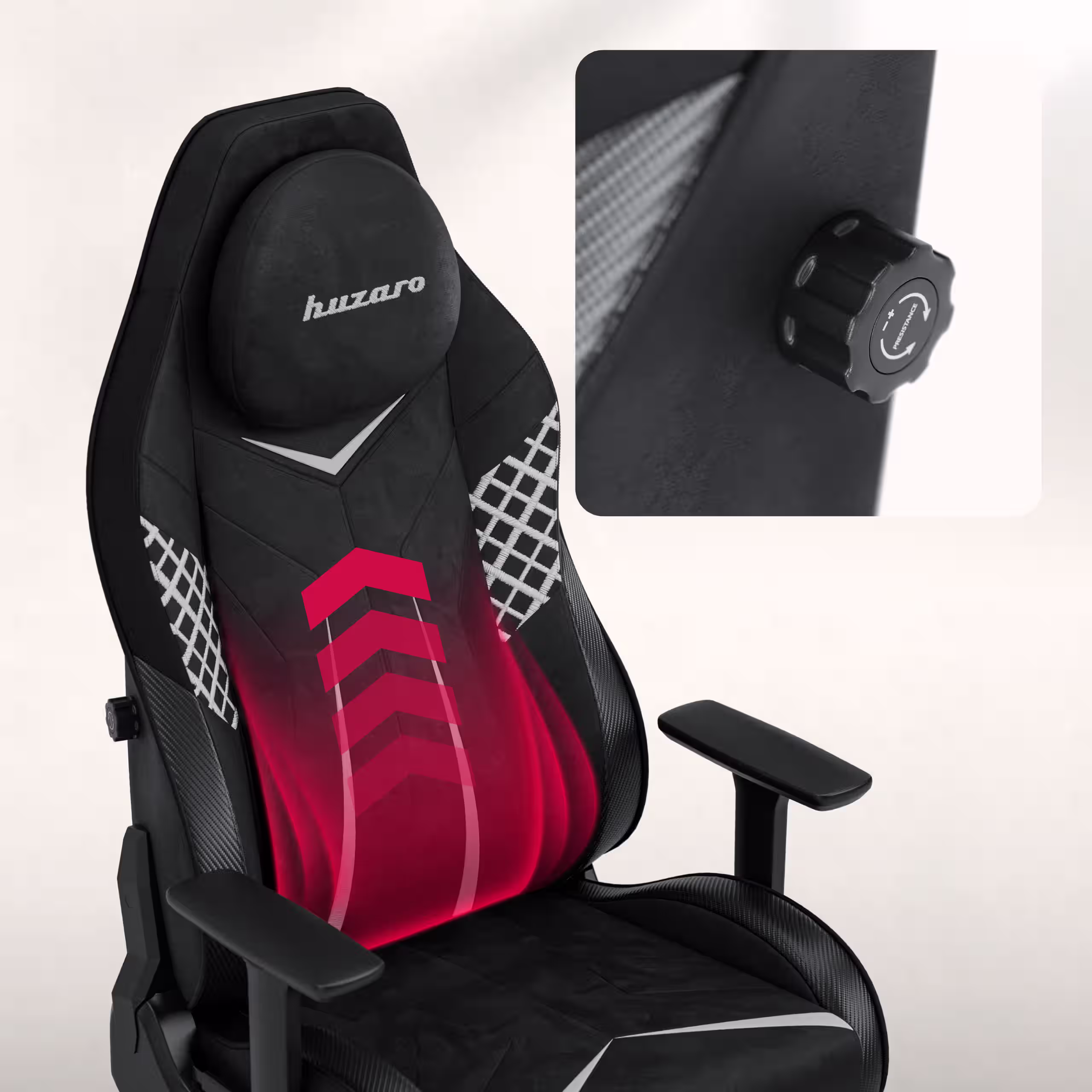 Lumbar support adjustment
