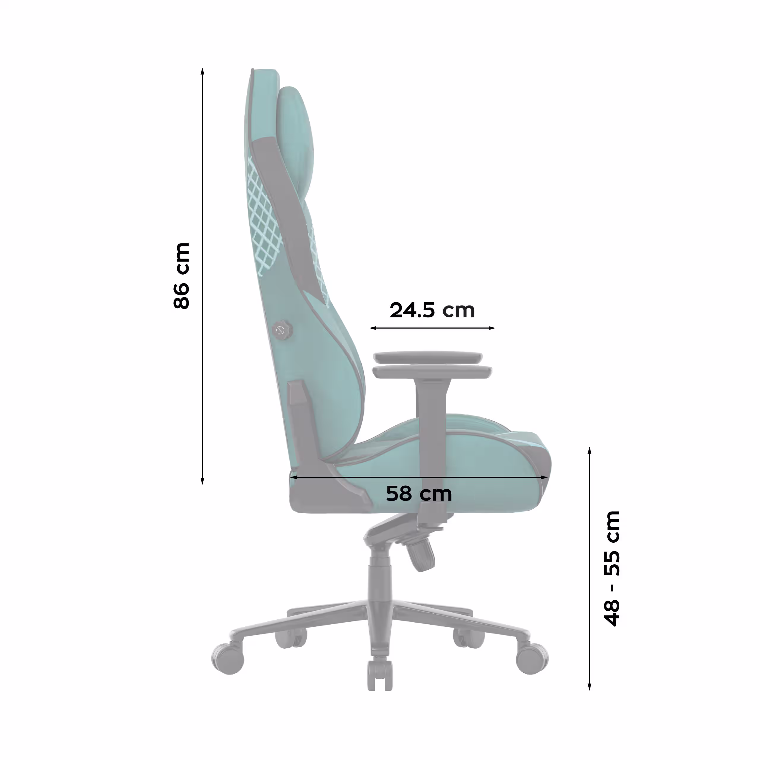 Side dimensions