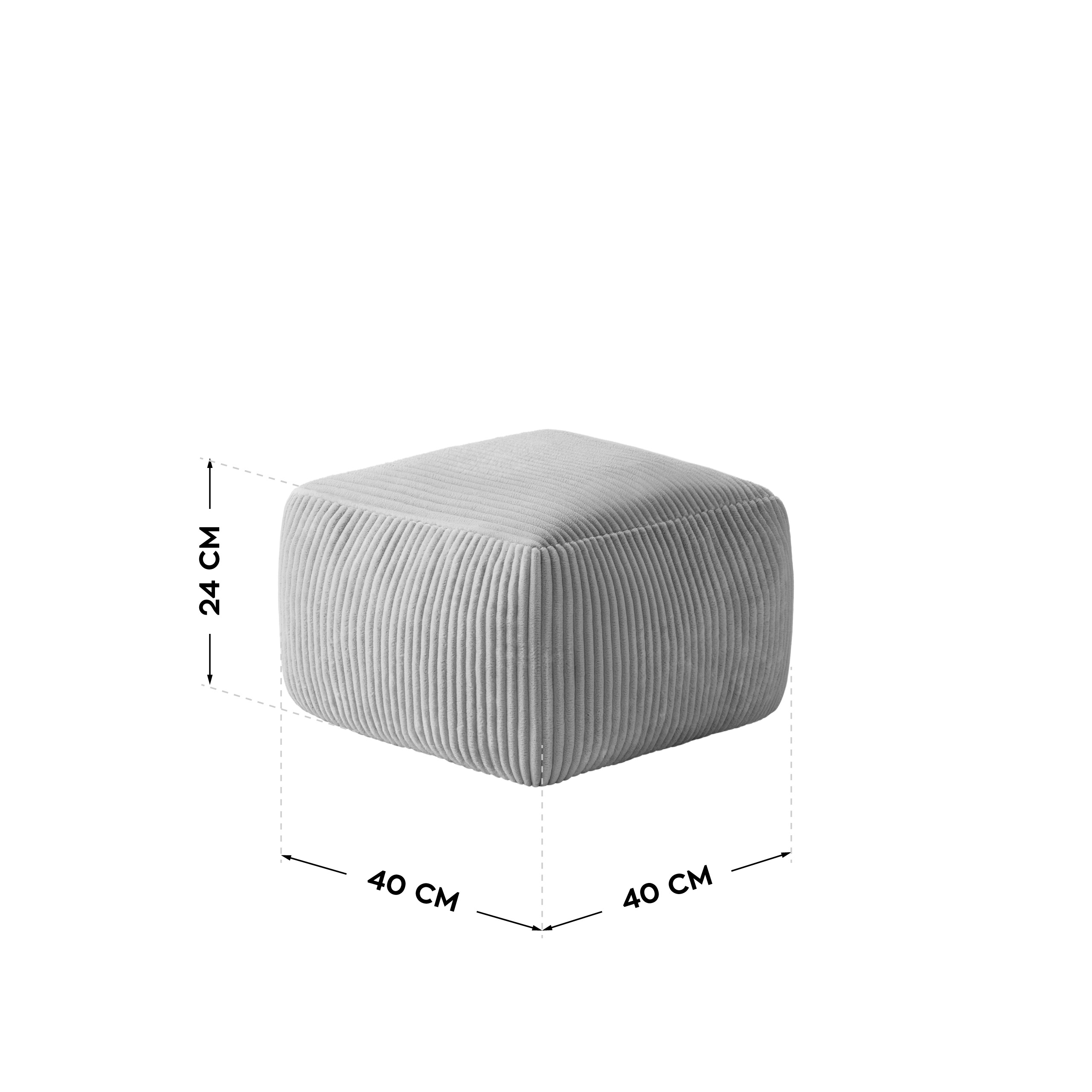 Dimensions of the Comfy footrest