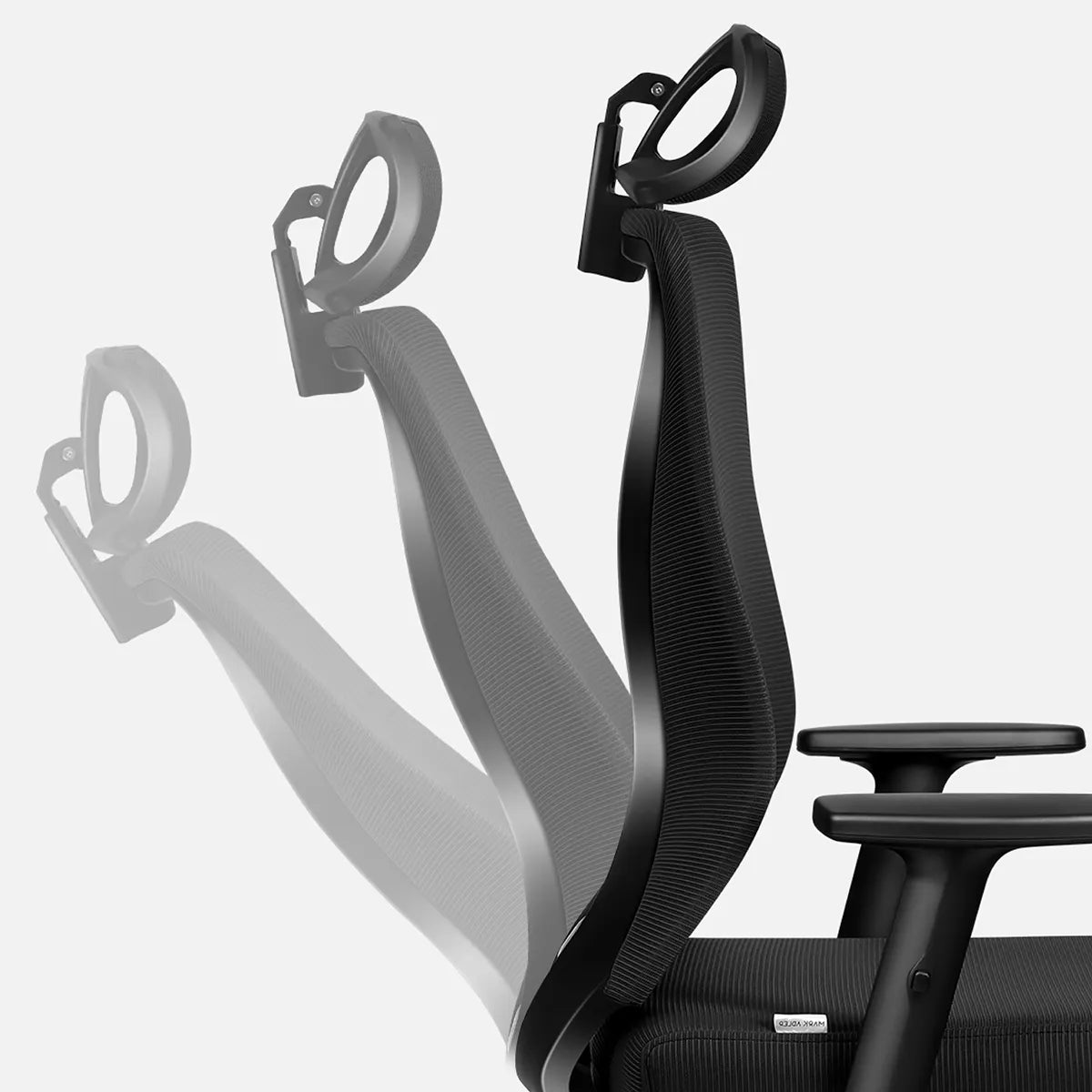 Backrest adjustment mechanism in Mark Adler Manager 3.5 Black office chair